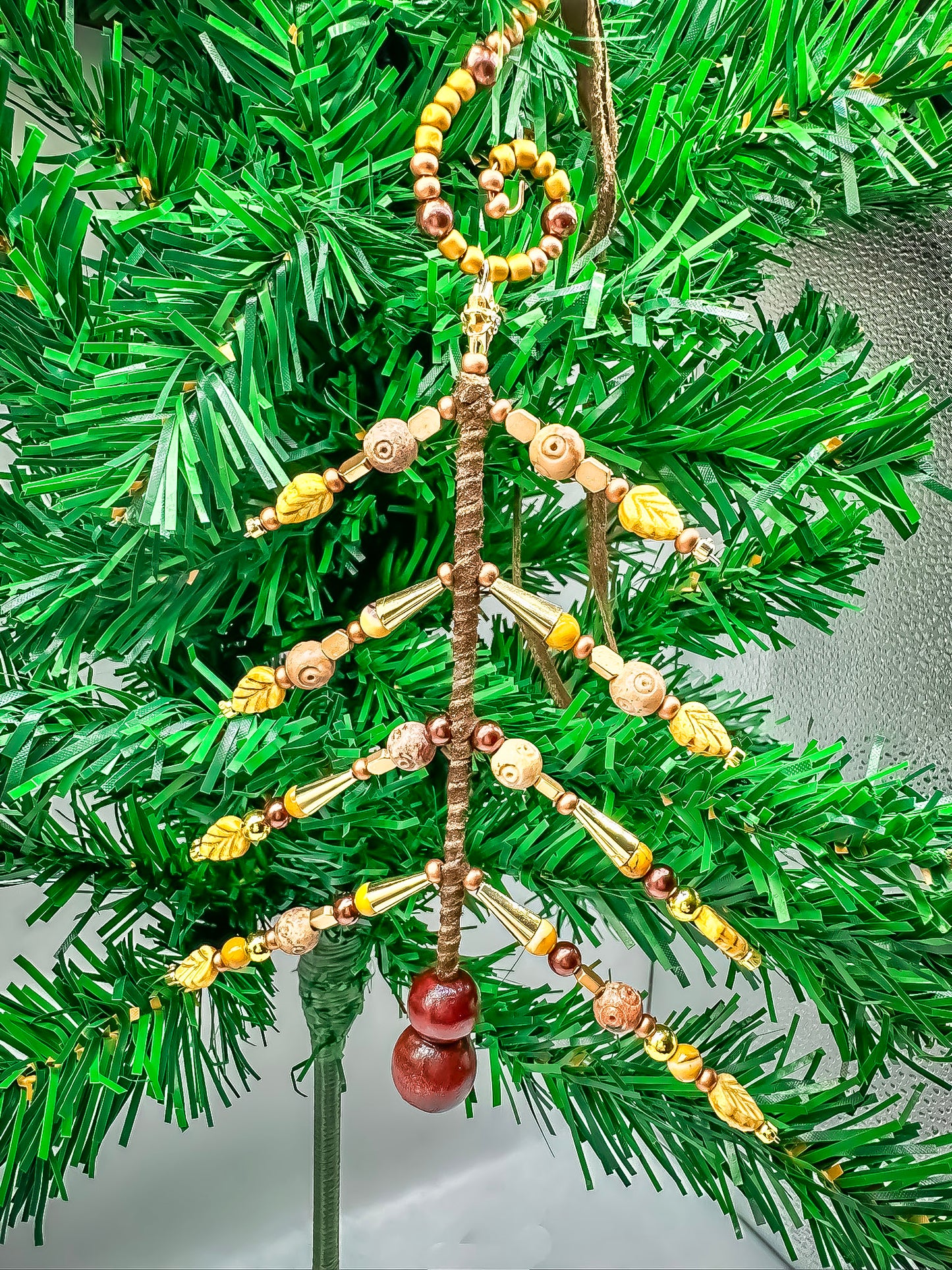 Christmas Tree - Beaded Ornament