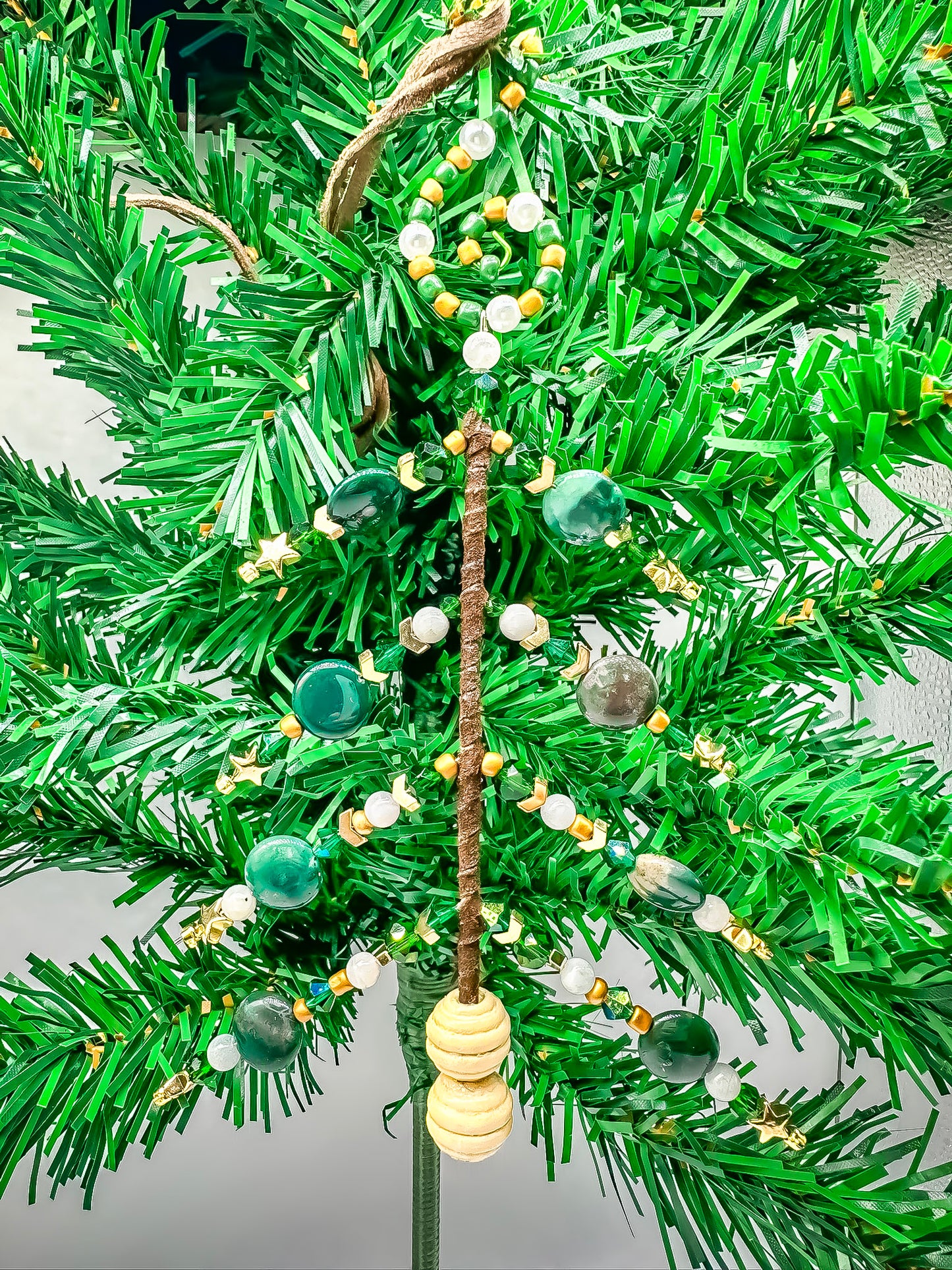 Christmas Tree - Beaded Ornament