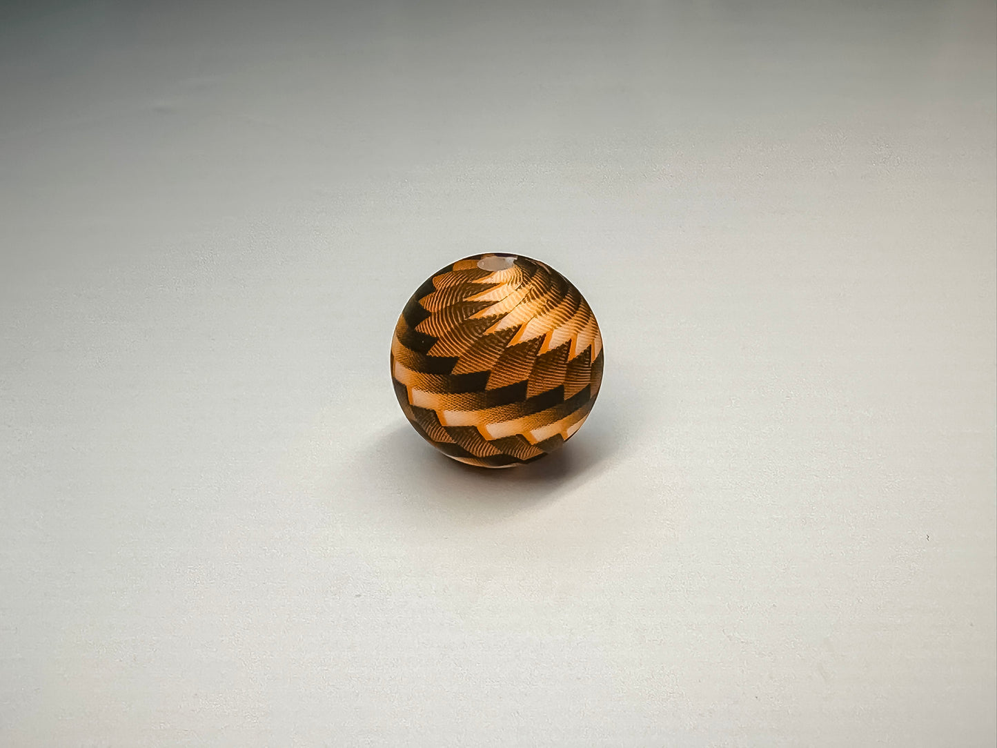 Silicone Bead 15mm - Basketweave