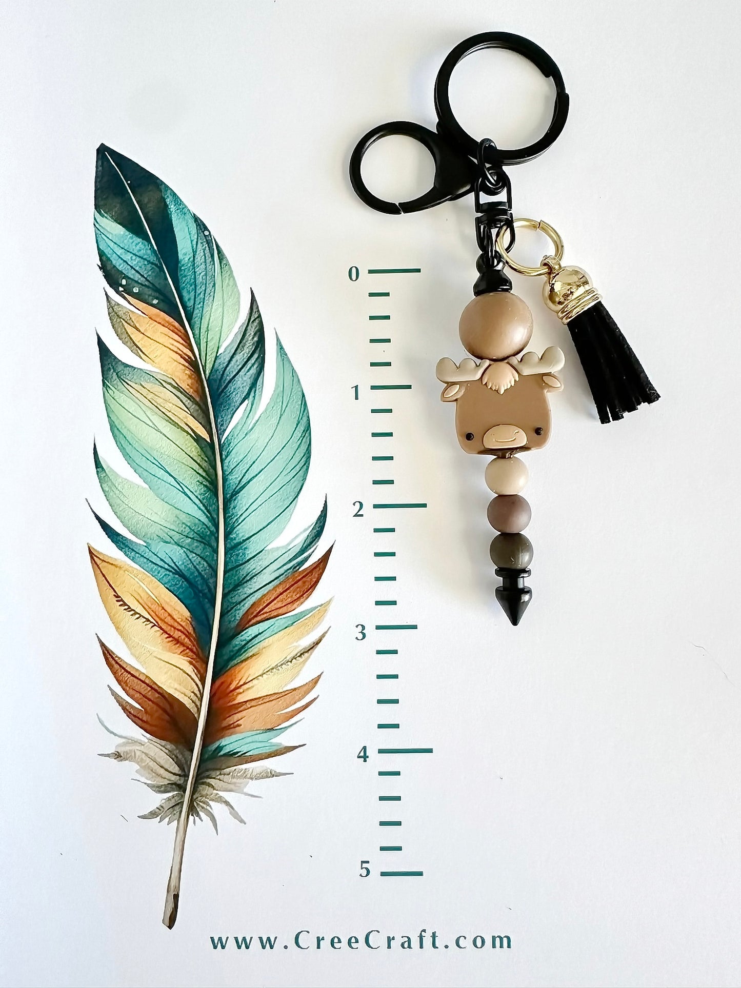 Bar Keychain - Moose