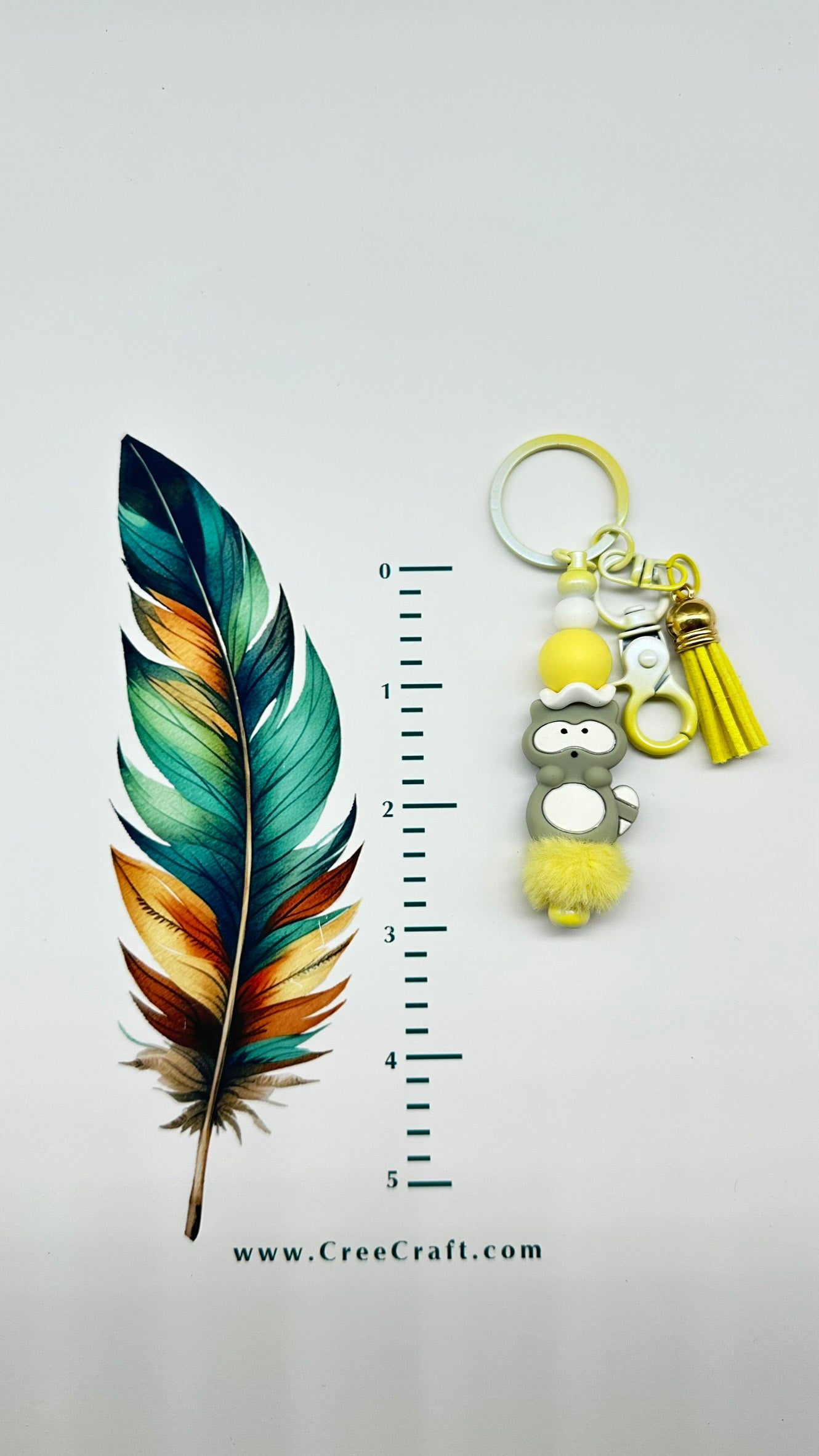 Bar Keychain - Raccoon