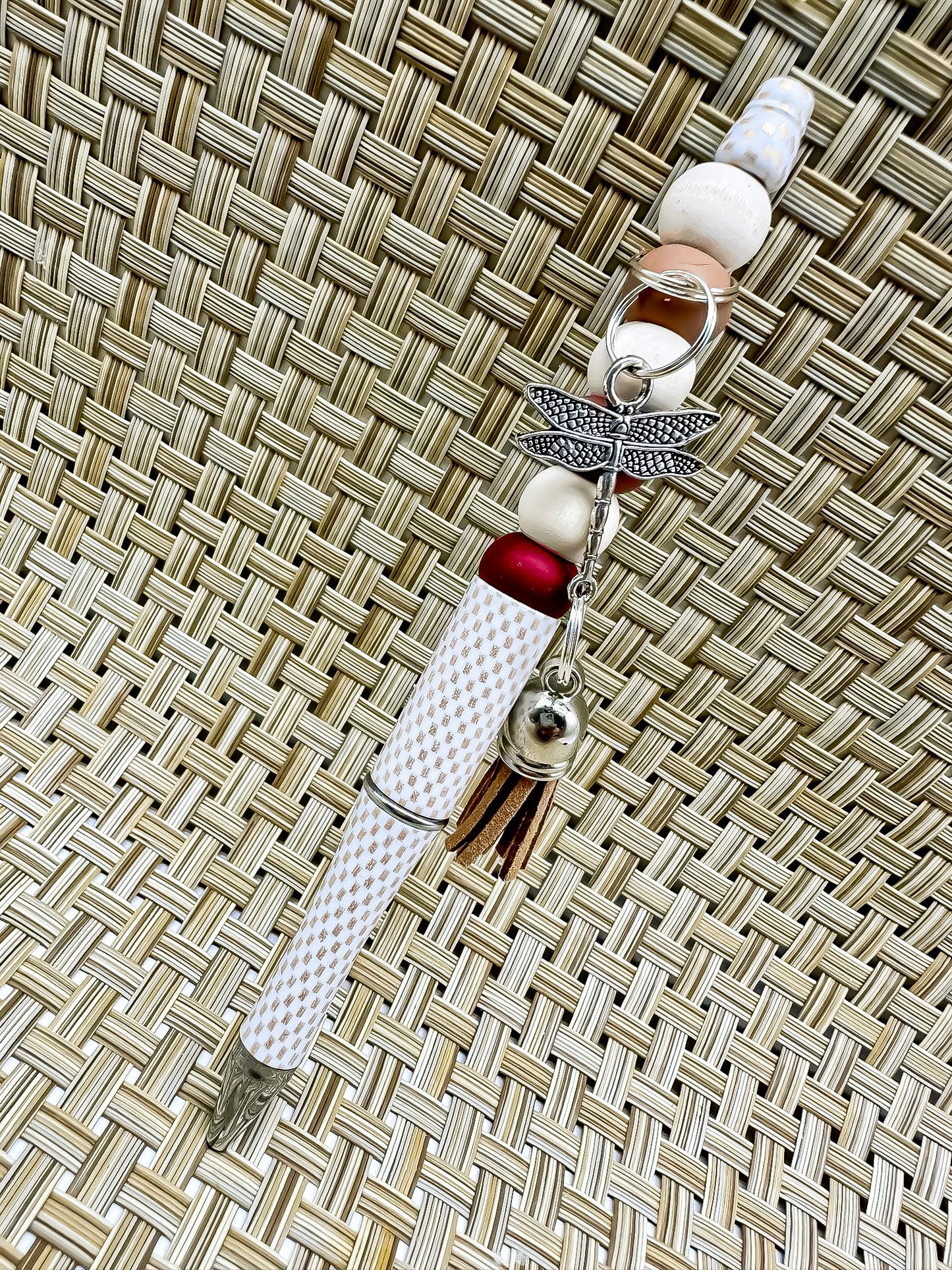 Stylo à bille à perles - Hibou