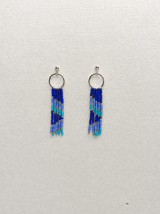 Toho Earrings small (blue)