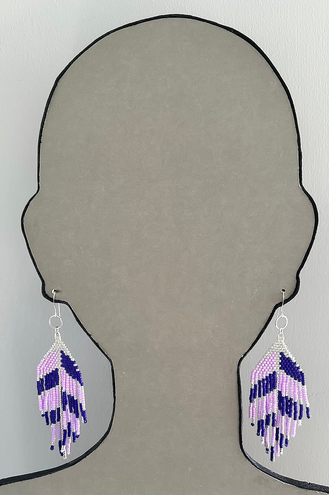 Boucles d'oreilles indigènes faites à la main - Attrape-rêves