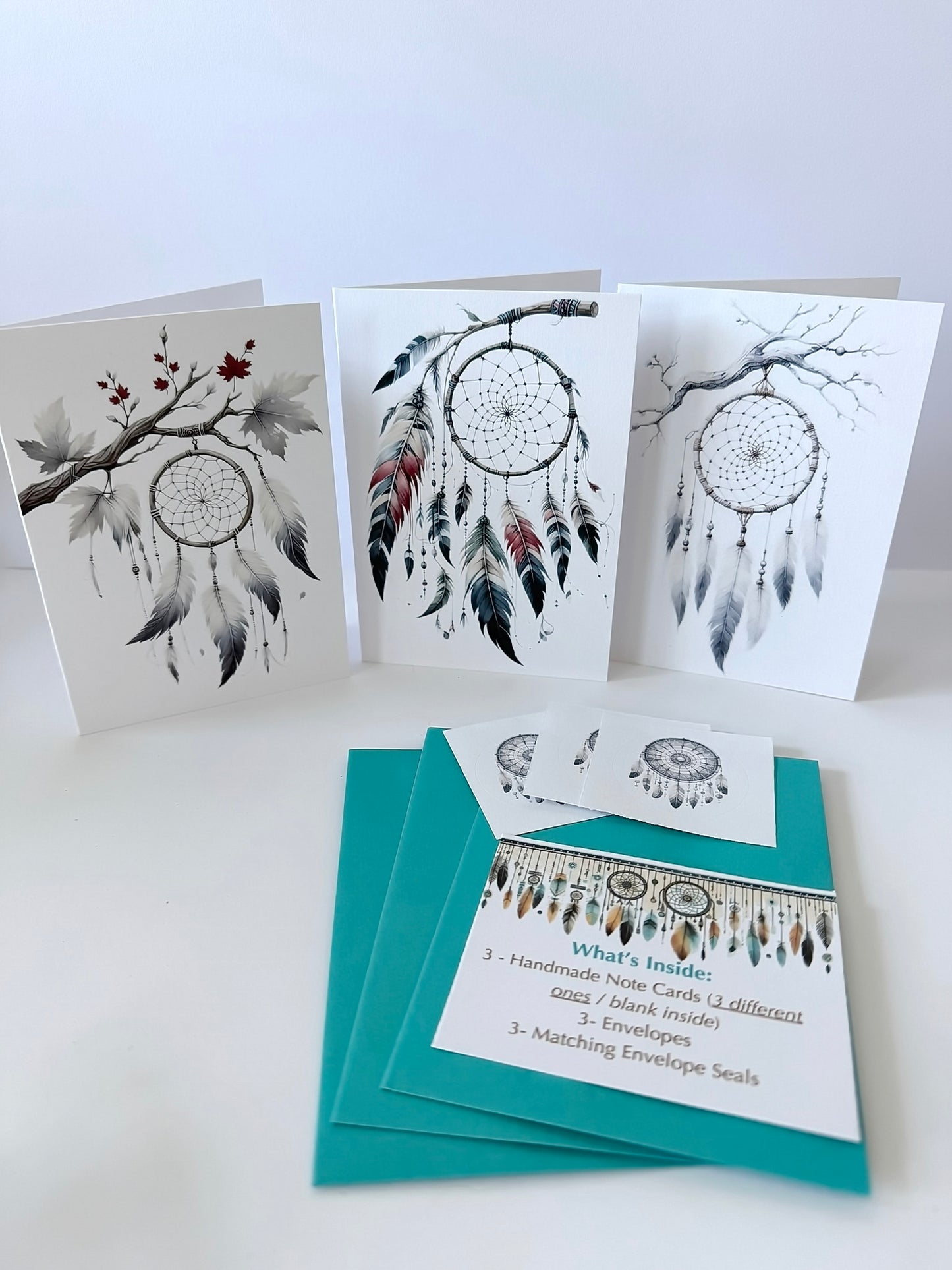 Dreamcatcher - Handmade Greeting Card Sets