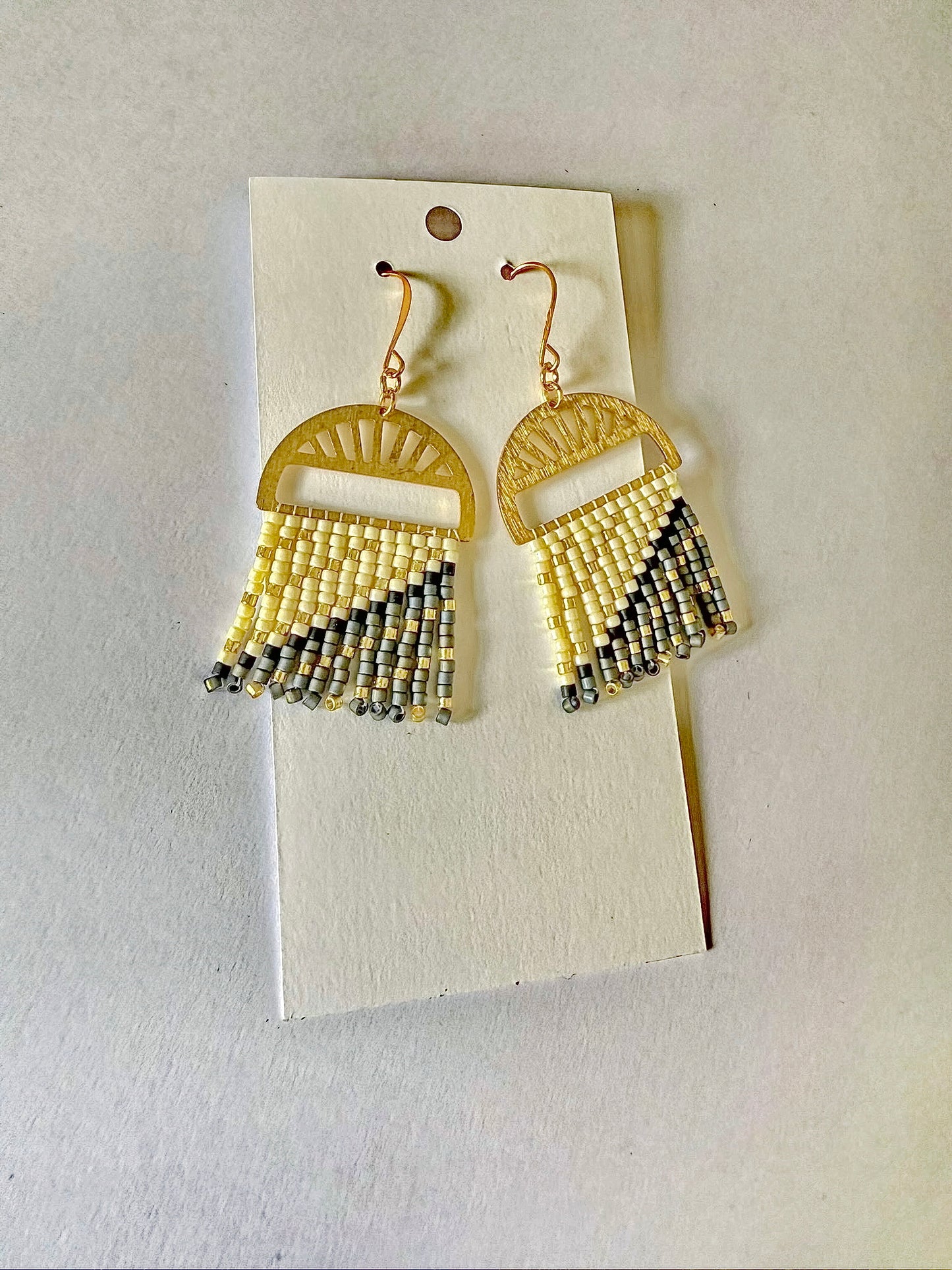 Half Sunrays - Indigenous Handmade Earrings