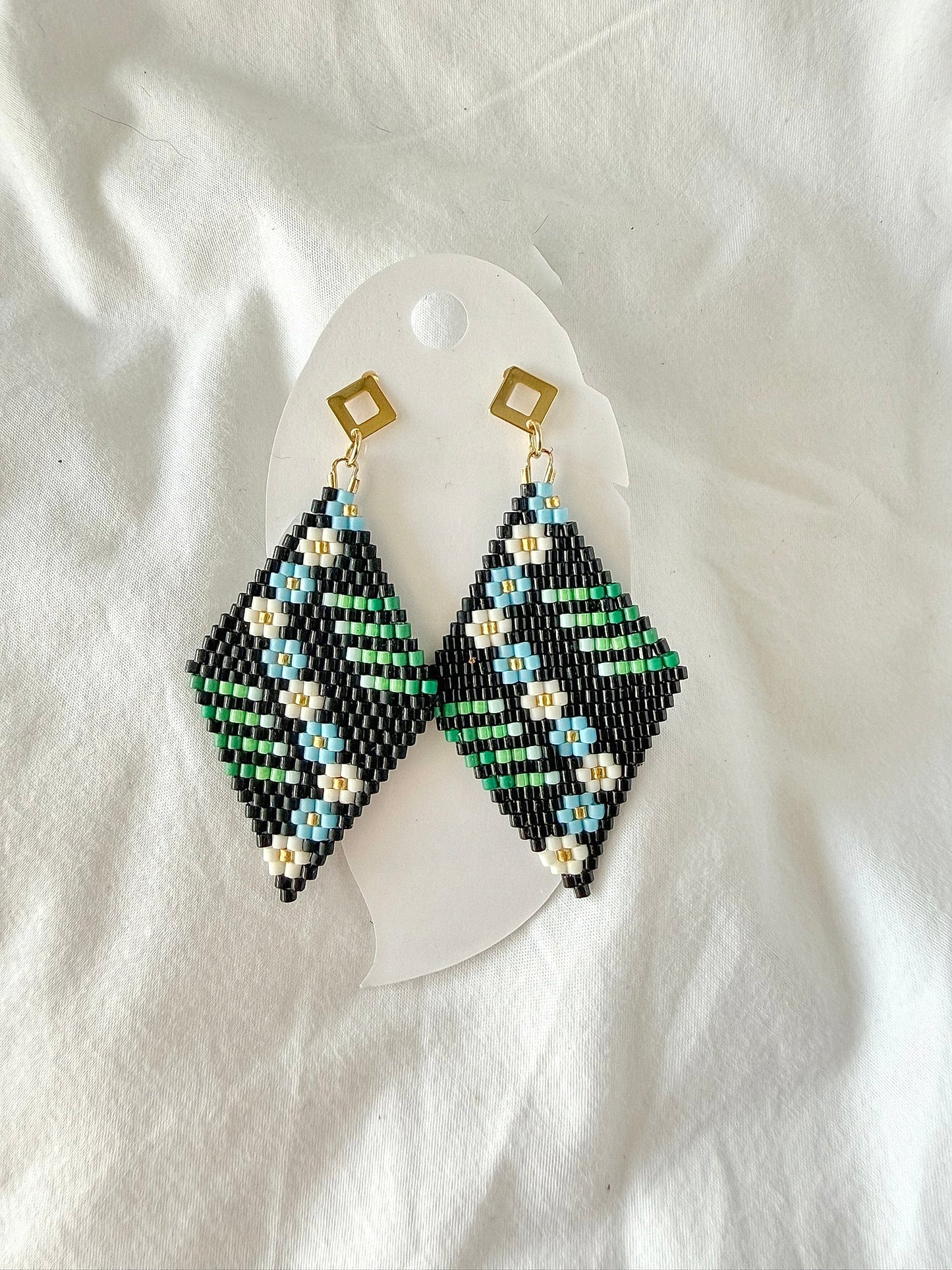 Miyuki 'Flower' Earrings