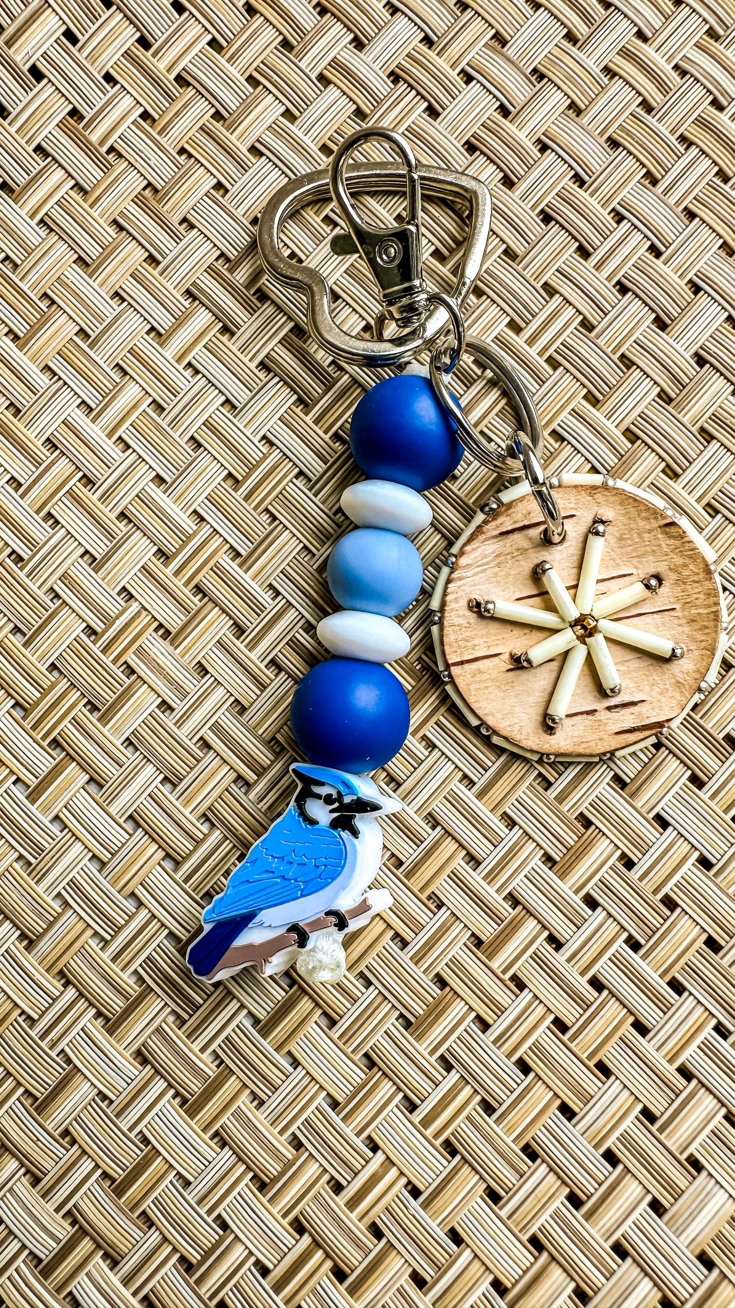 Keychain - Blue Jay