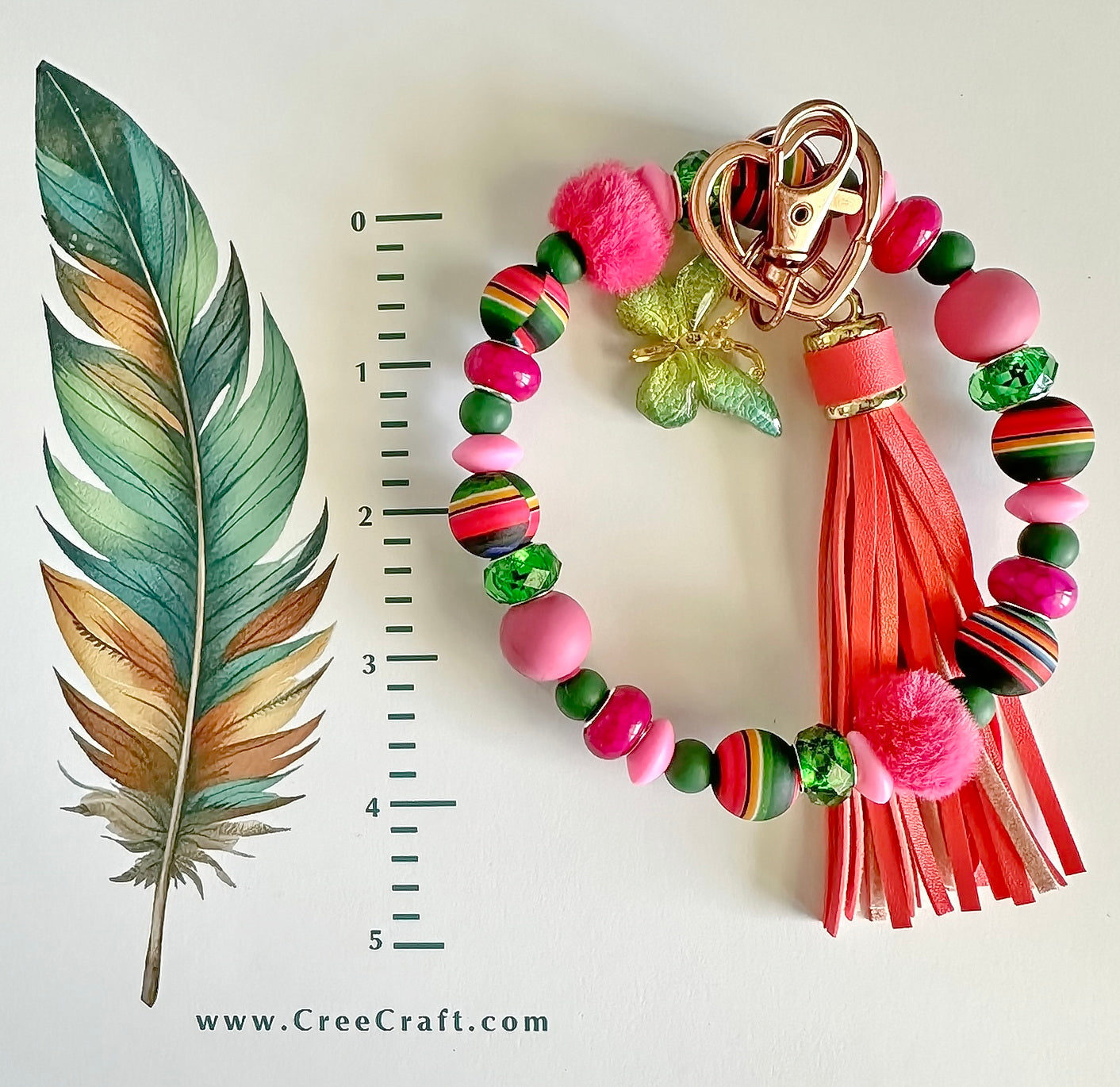 Pochette-bracelet - Papillon