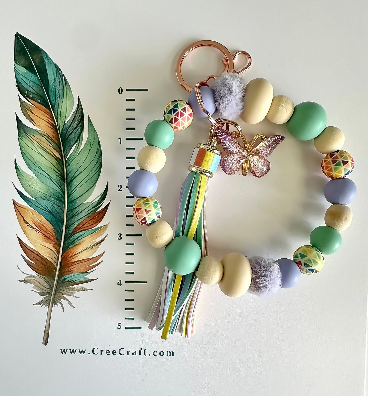 Pochette-bracelet - Papillon