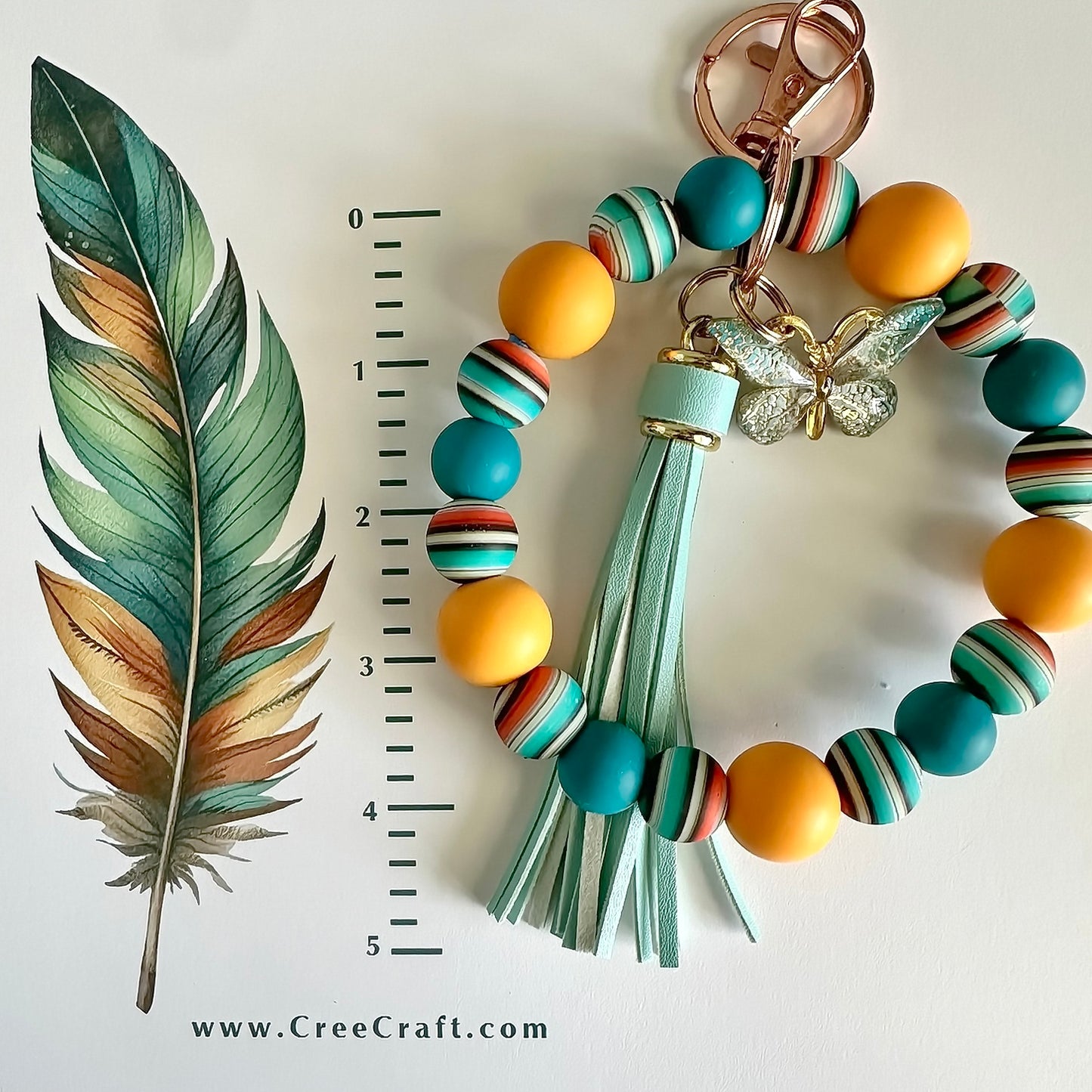 Pochette-bracelet - Papillon