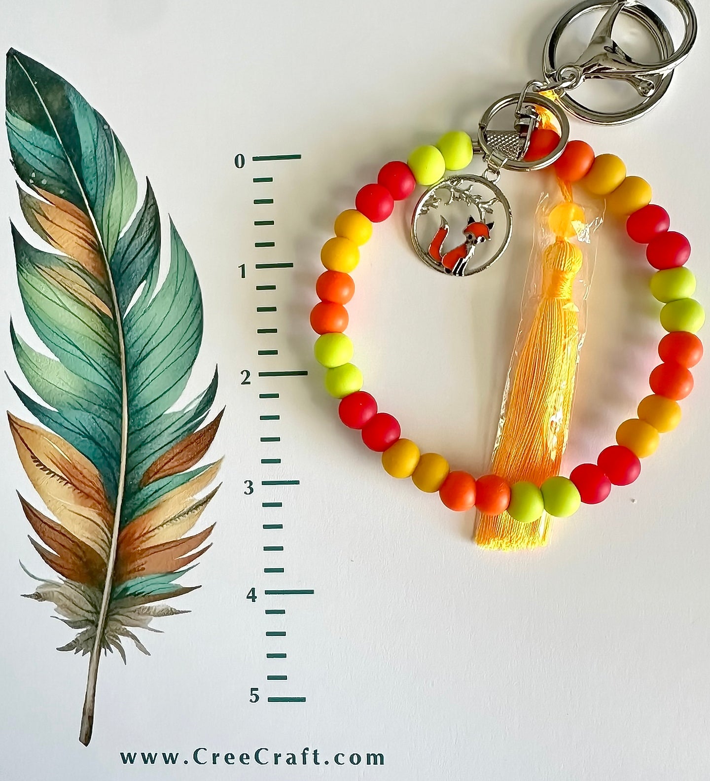 Pochette-bracelet - Renard