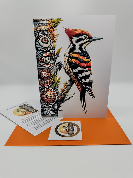 Handmade Greeting Cards – Perched Birds