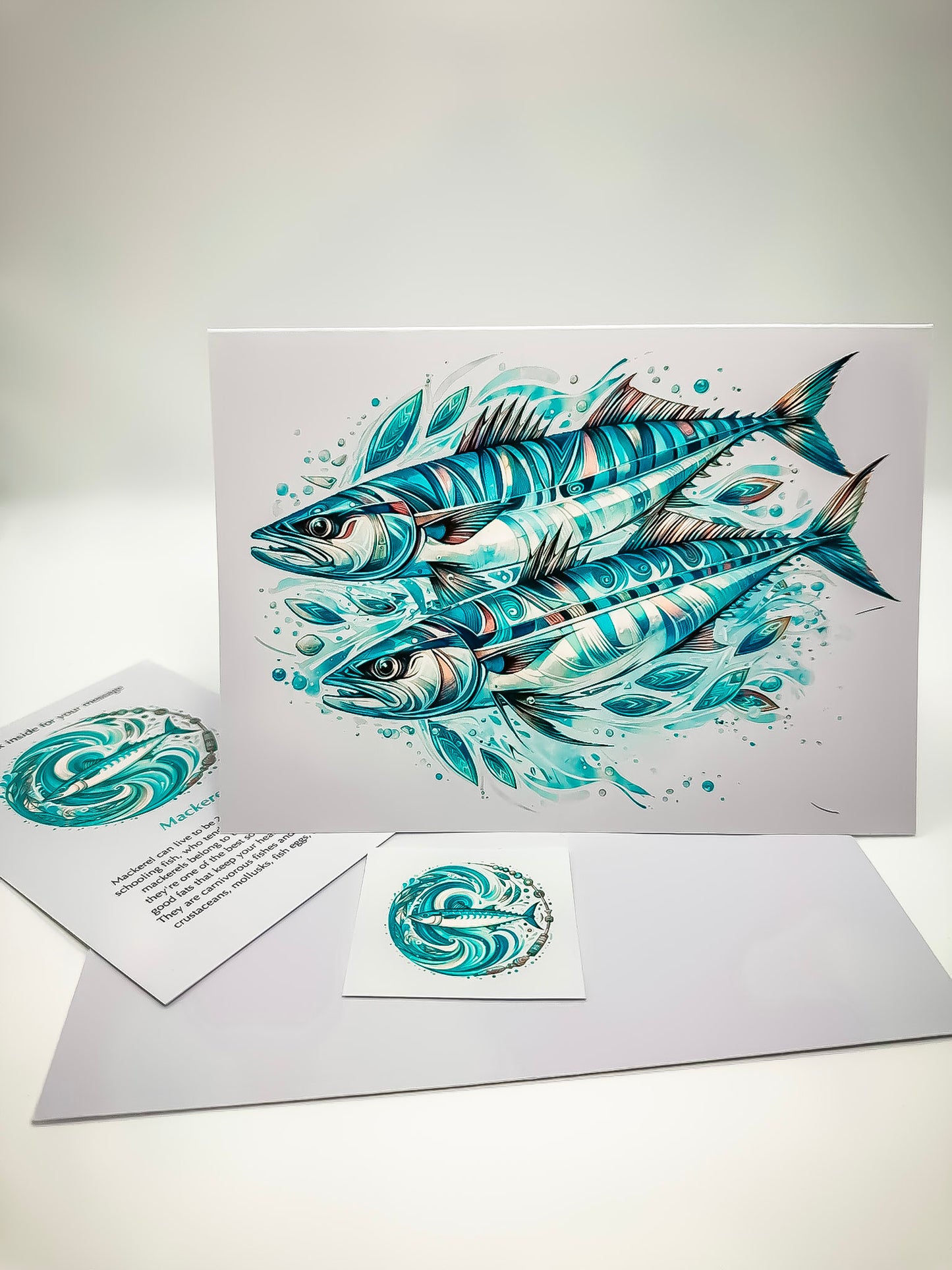 Handmade Greeting Cards – Fish Series #1 for Fishing Enthusiasts