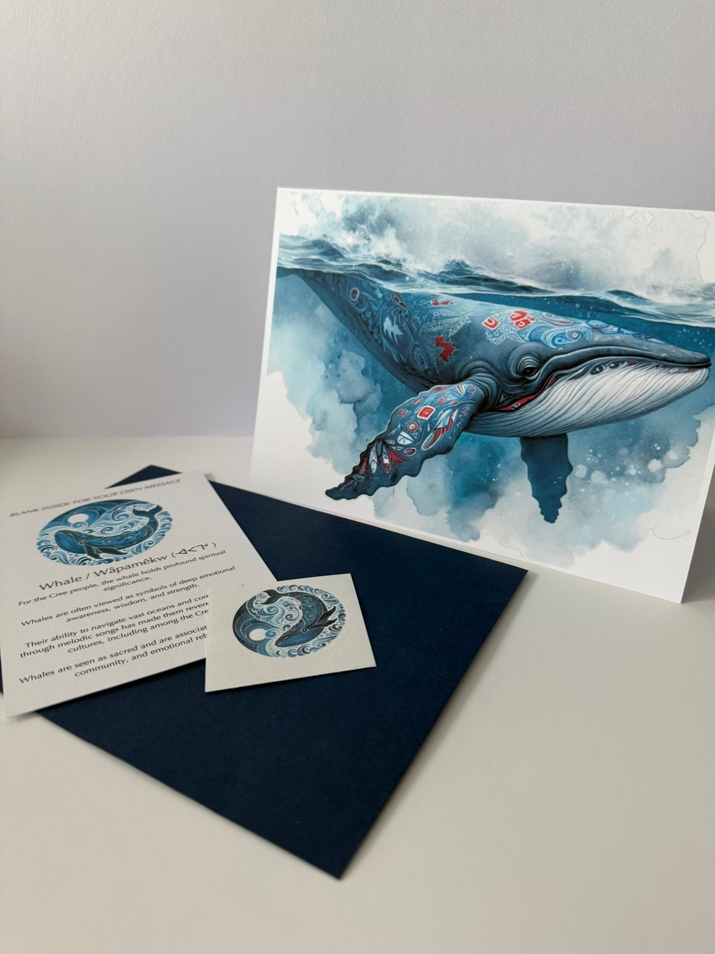 Handmade Greeting Cards – Water Series - Set of 5