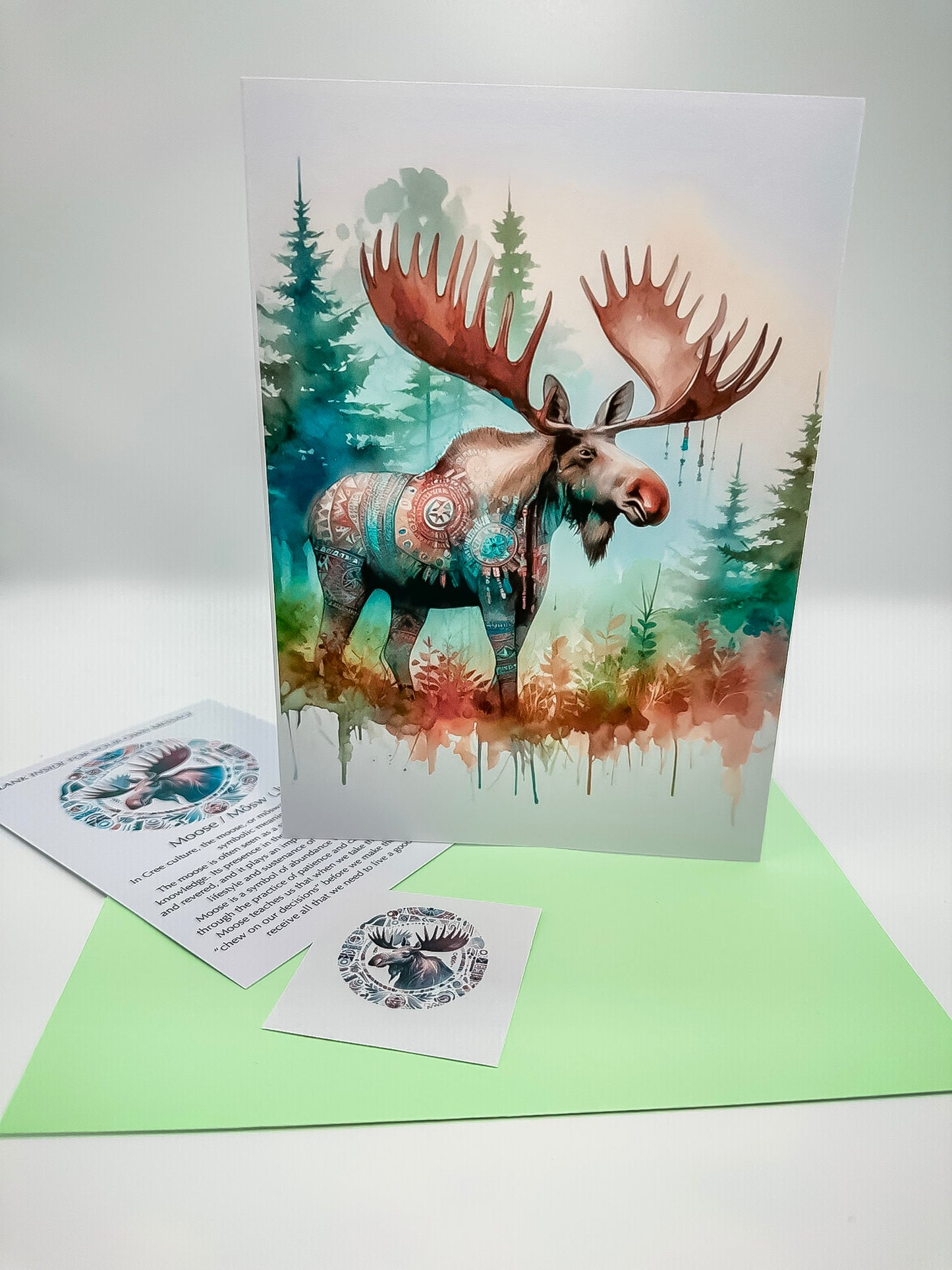 Handmade Greeting Cards  – Animal Series with Nature-Inspired Art