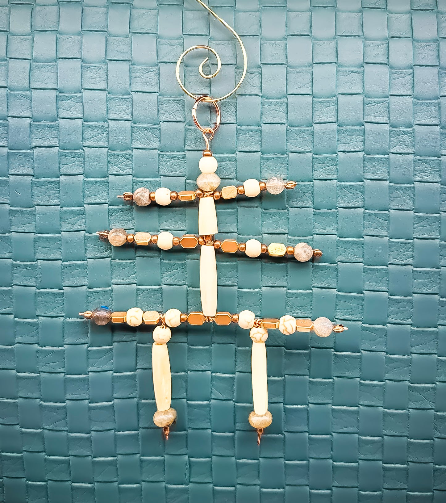 Inukshuk - Beaded Ornament