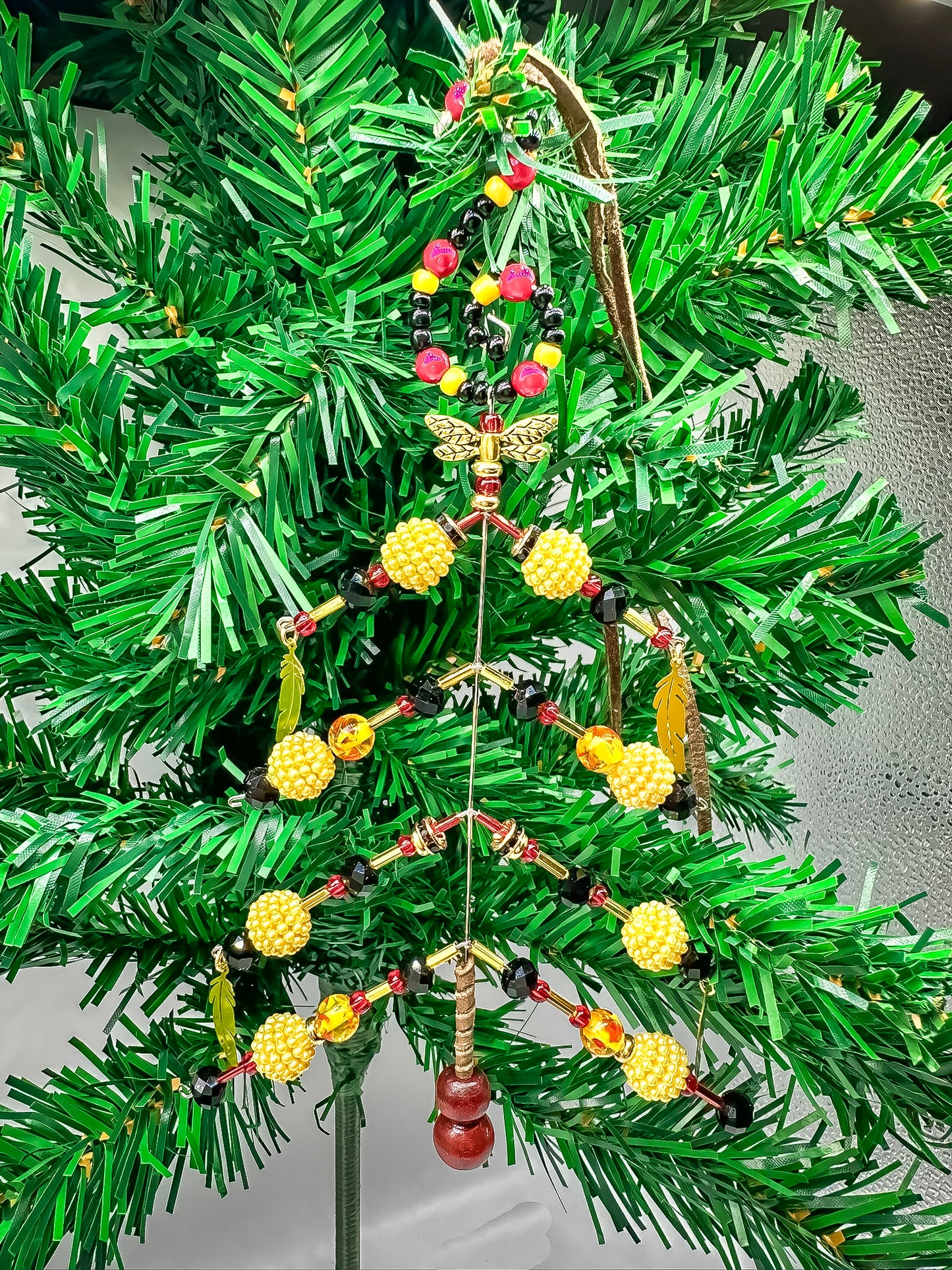 Christmas Tree - Beaded Ornament