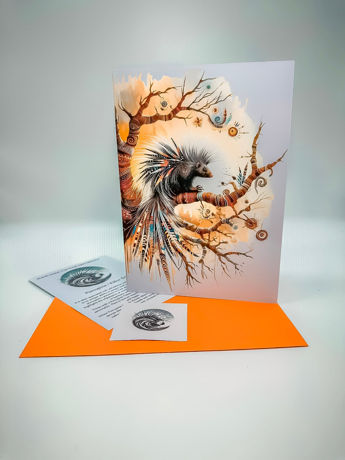 Handmade Greeting Cards  – Animal Series with Nature-Inspired Art