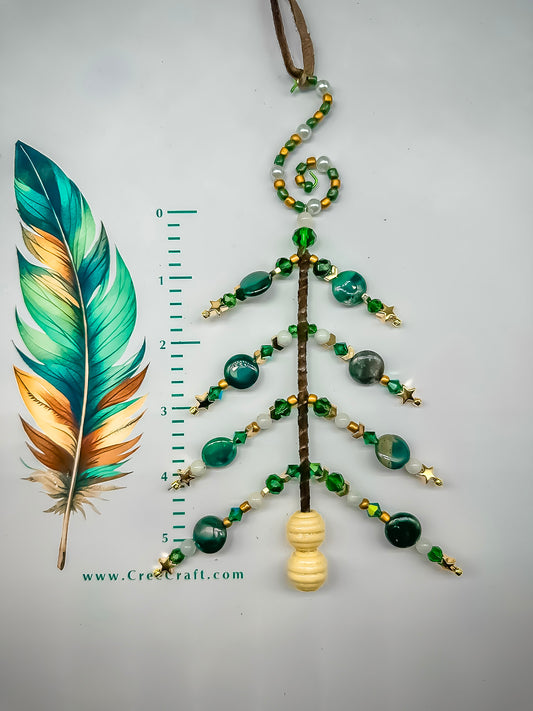 Christmas Tree - Beaded Ornament