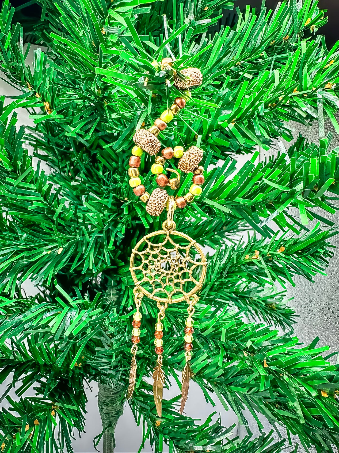 Dreamcatcher - Beaded Ornament