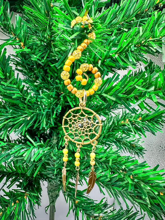 Dreamcatcher - Beaded Ornament