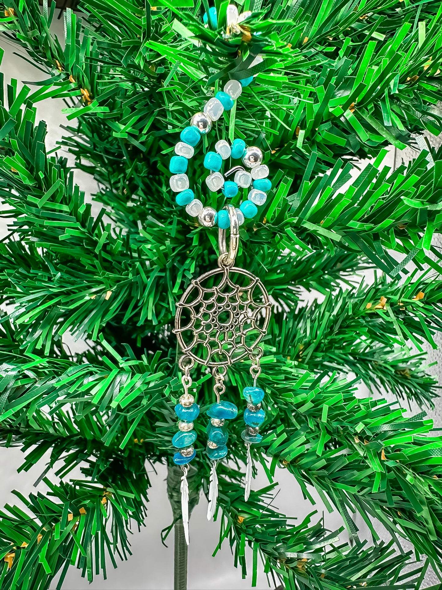 Dreamcatcher - Beaded Ornament