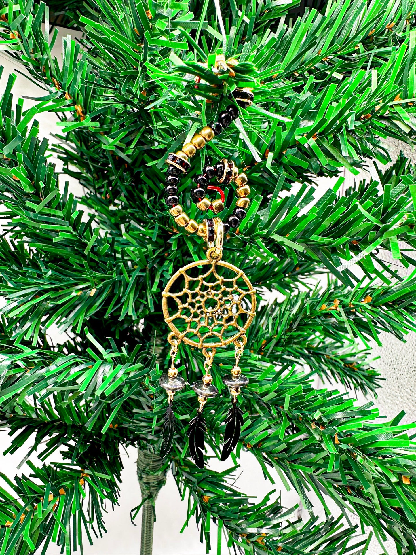 Dreamcatcher - Beaded Ornament