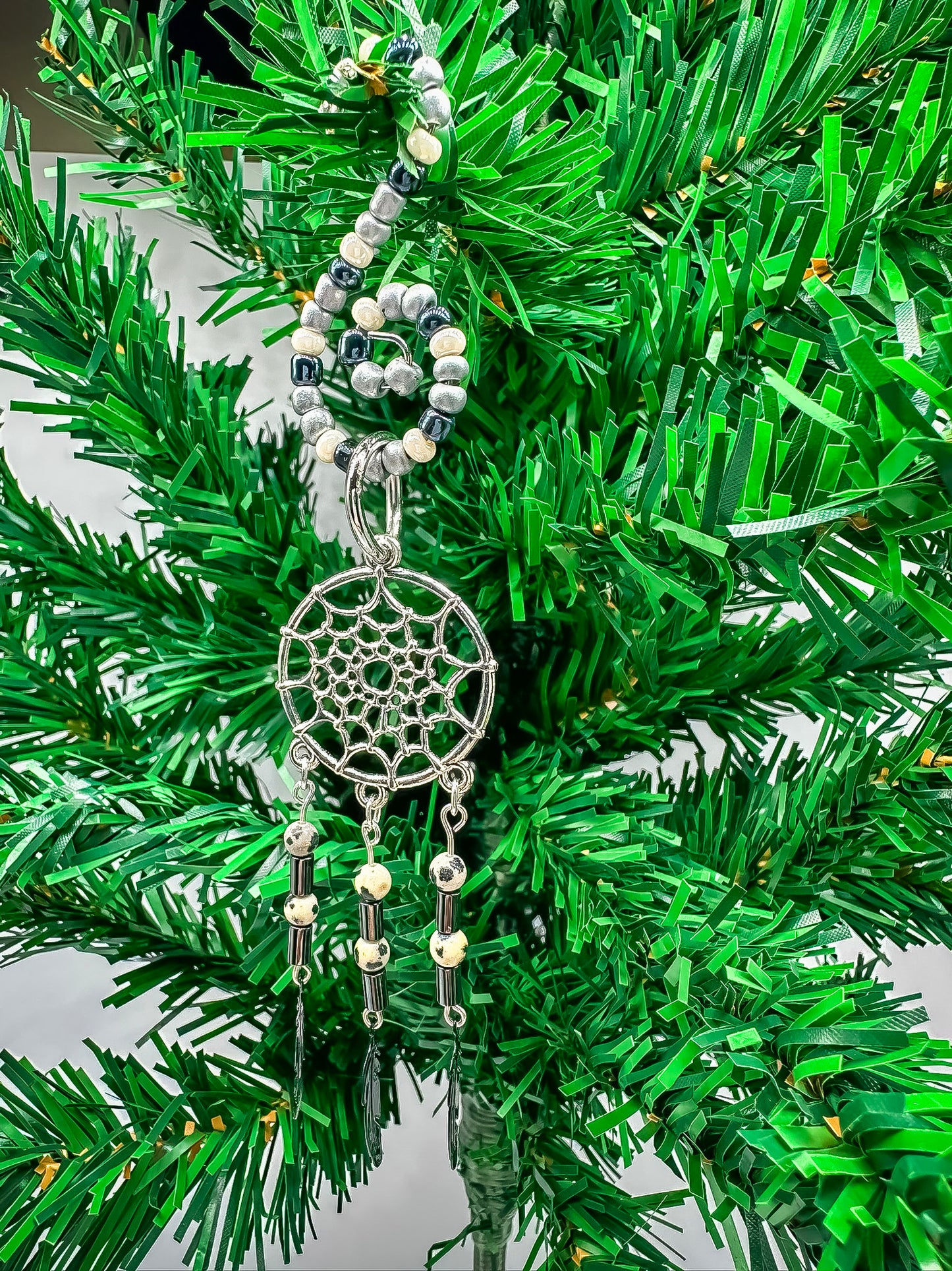 Dreamcatcher - Beaded Ornament