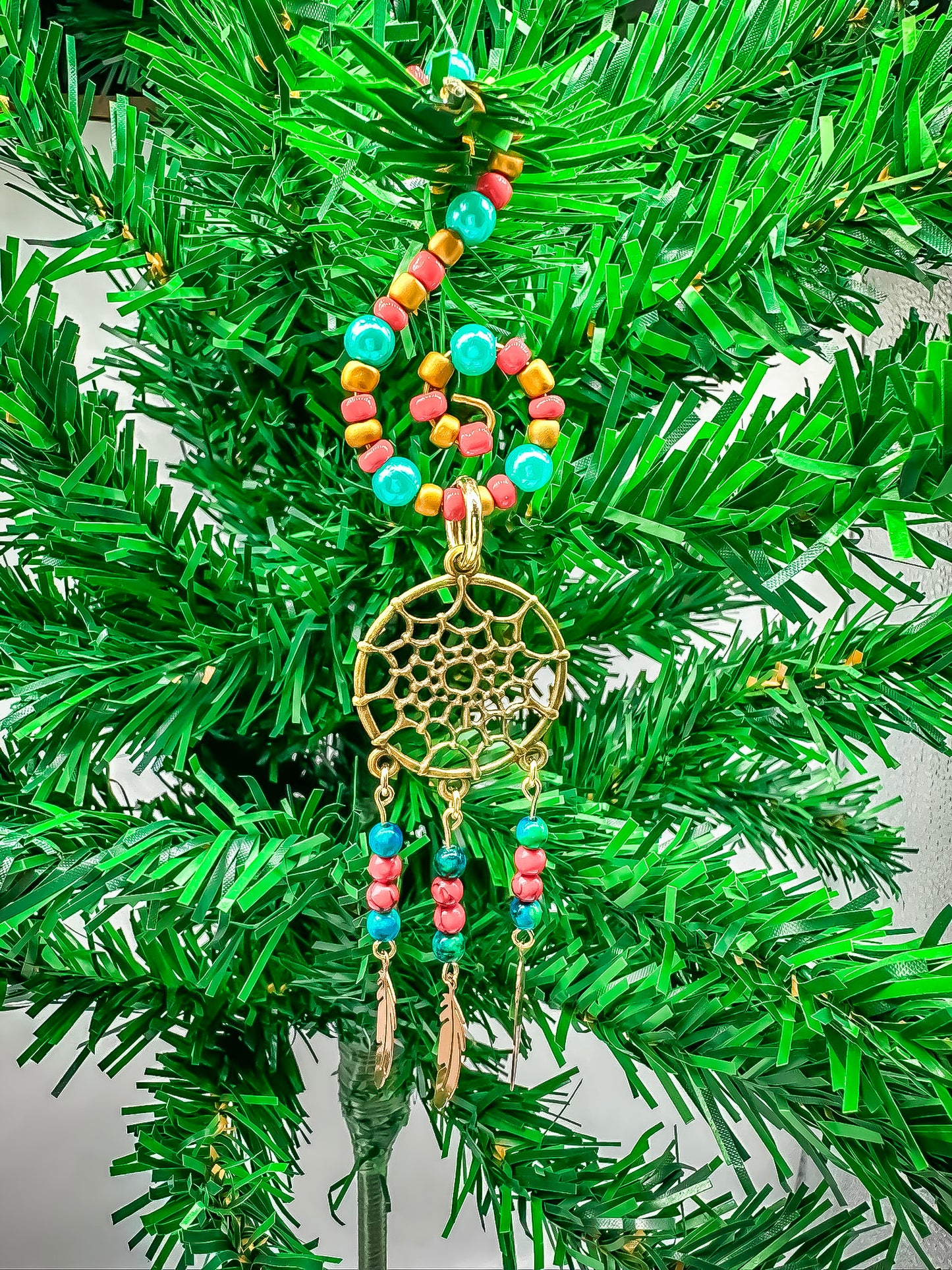 Dreamcatcher - Beaded Ornament