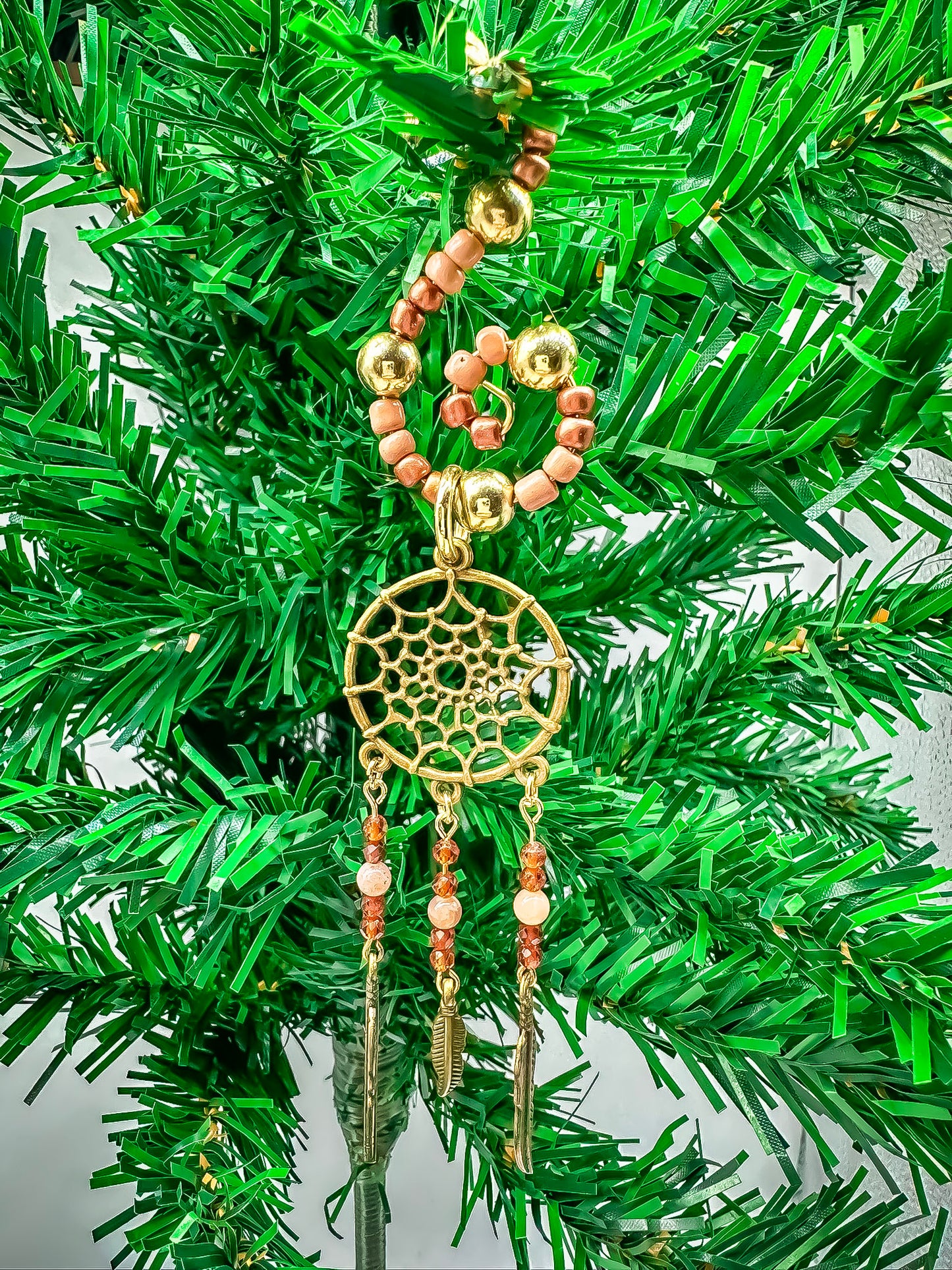 Dreamcatcher - Beaded Ornament