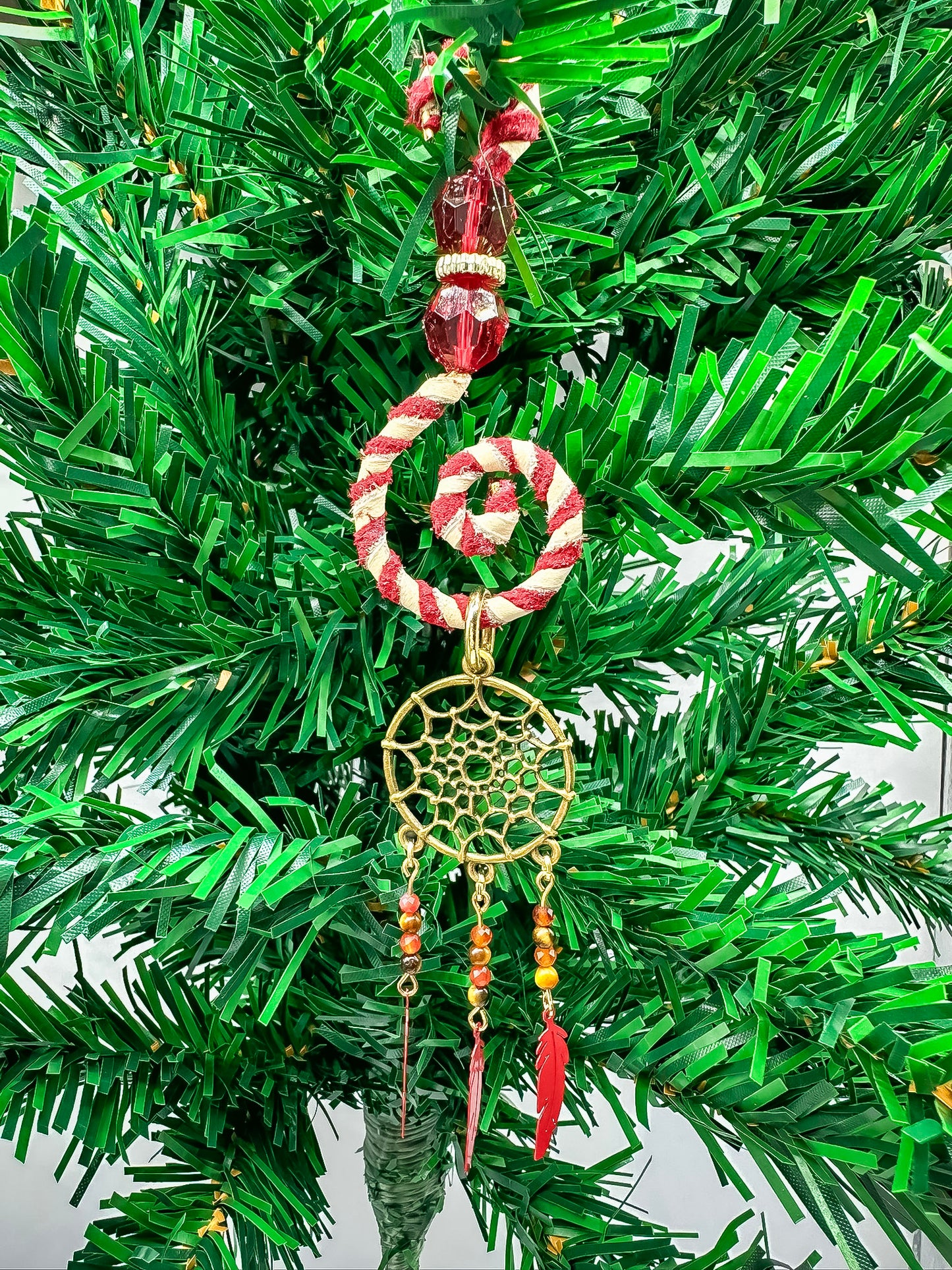 Dreamcatcher - Beaded Ornament