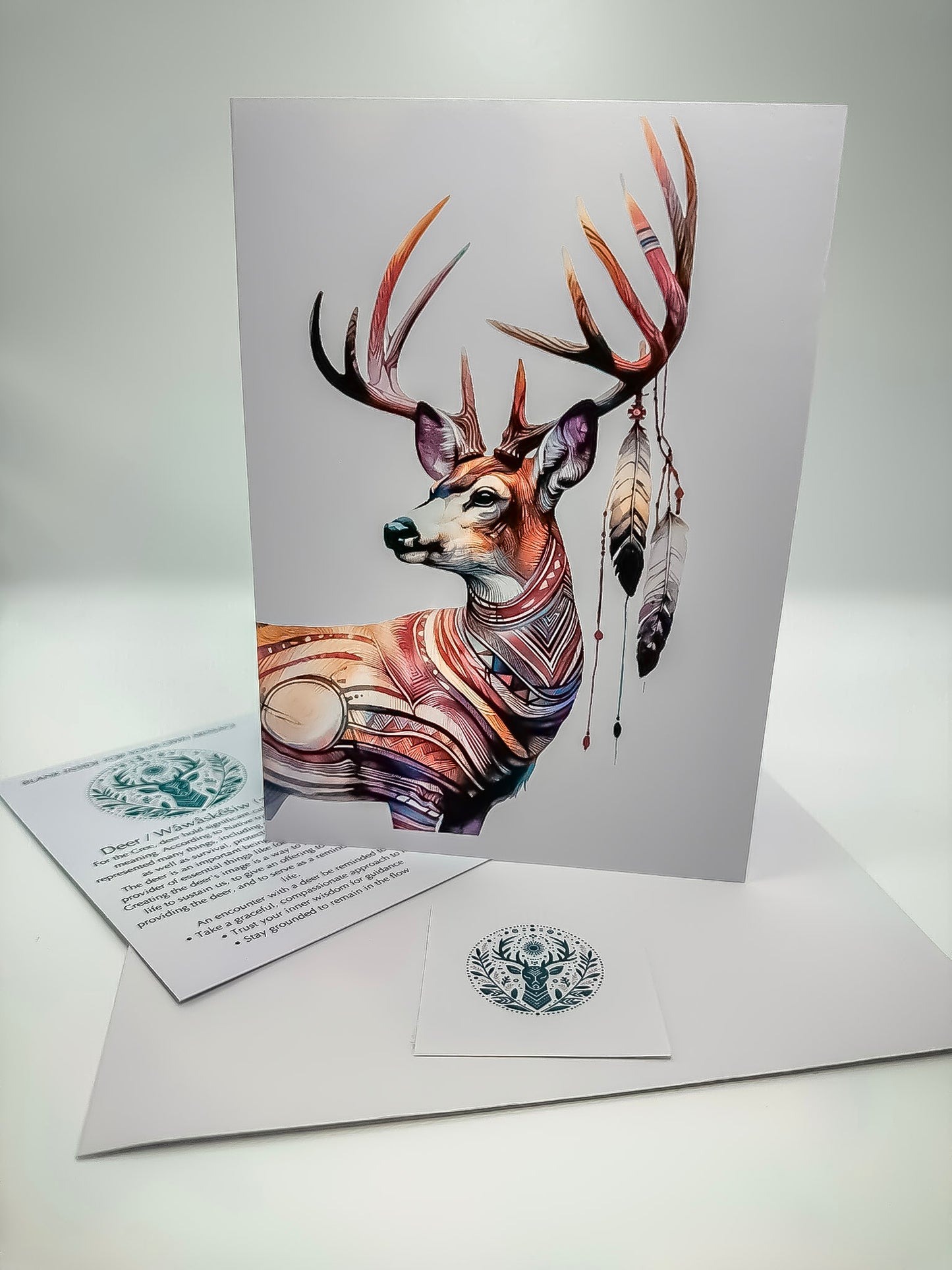 Handmade Greeting Cards  – Animal Series with Nature-Inspired Art