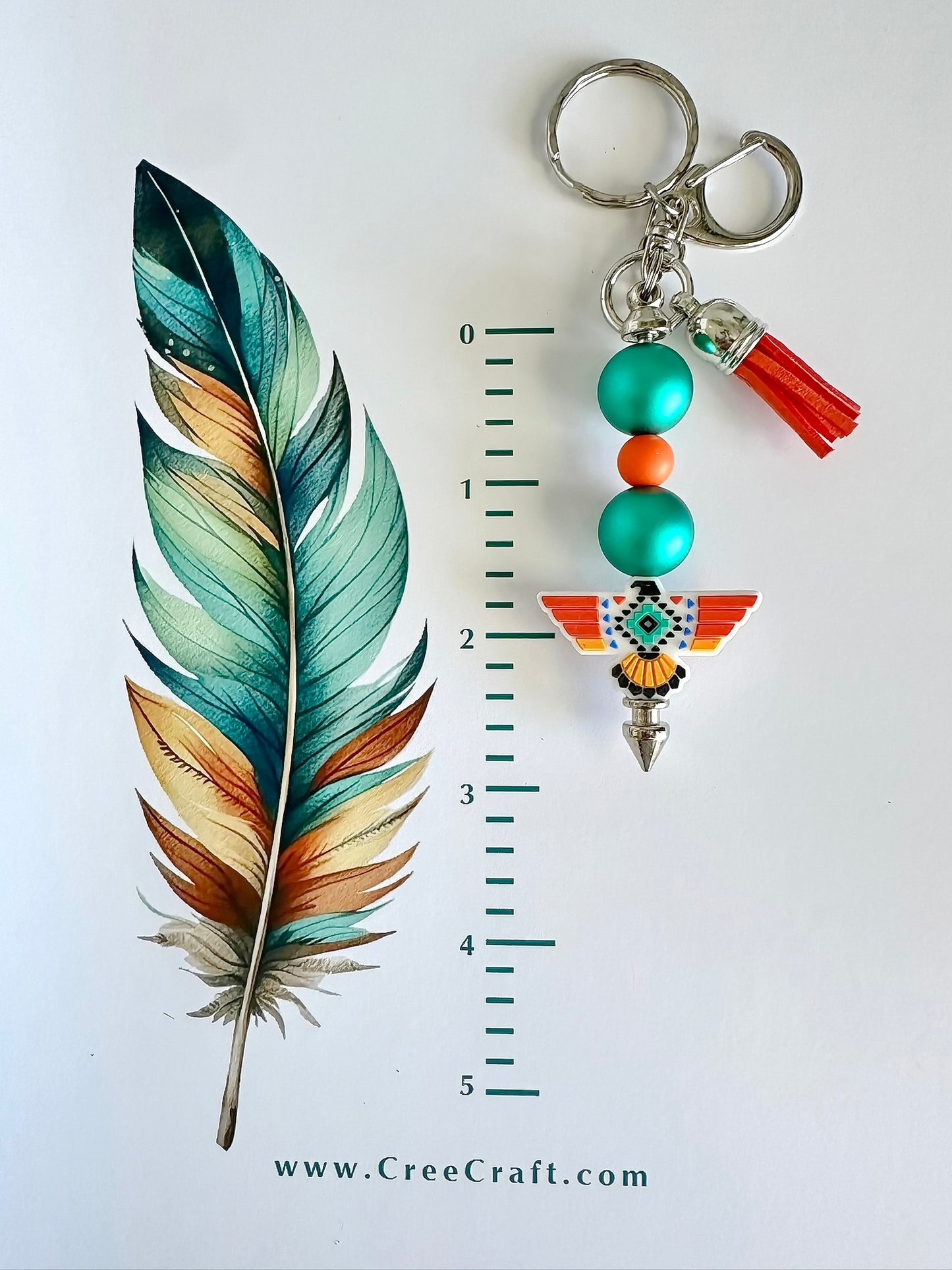 Bar Key Chain - Thunderbird