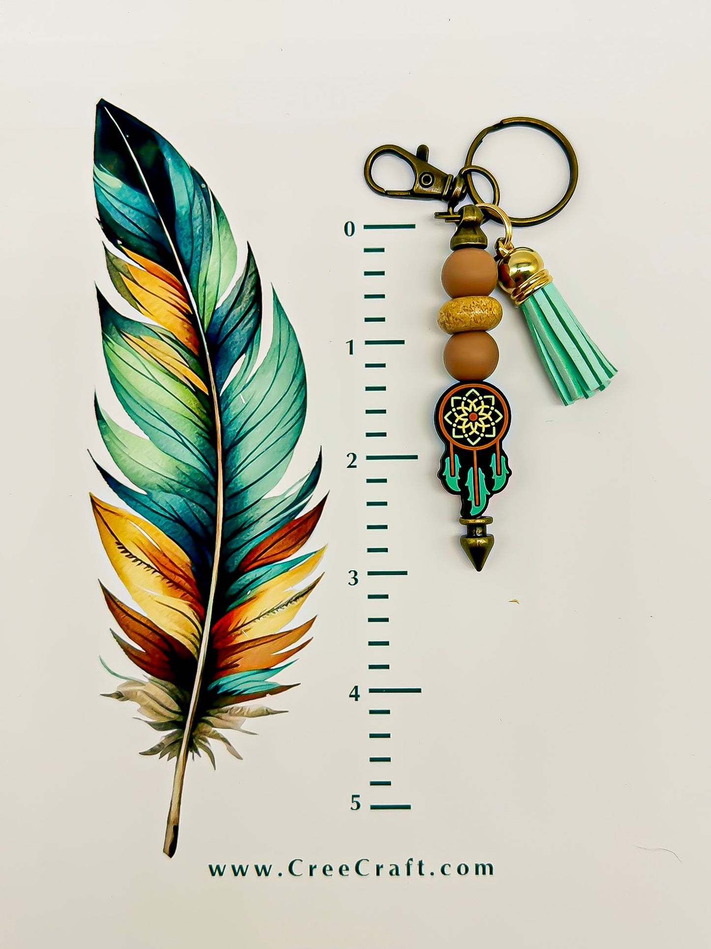 Bar Key Chain - Dreamcatcher