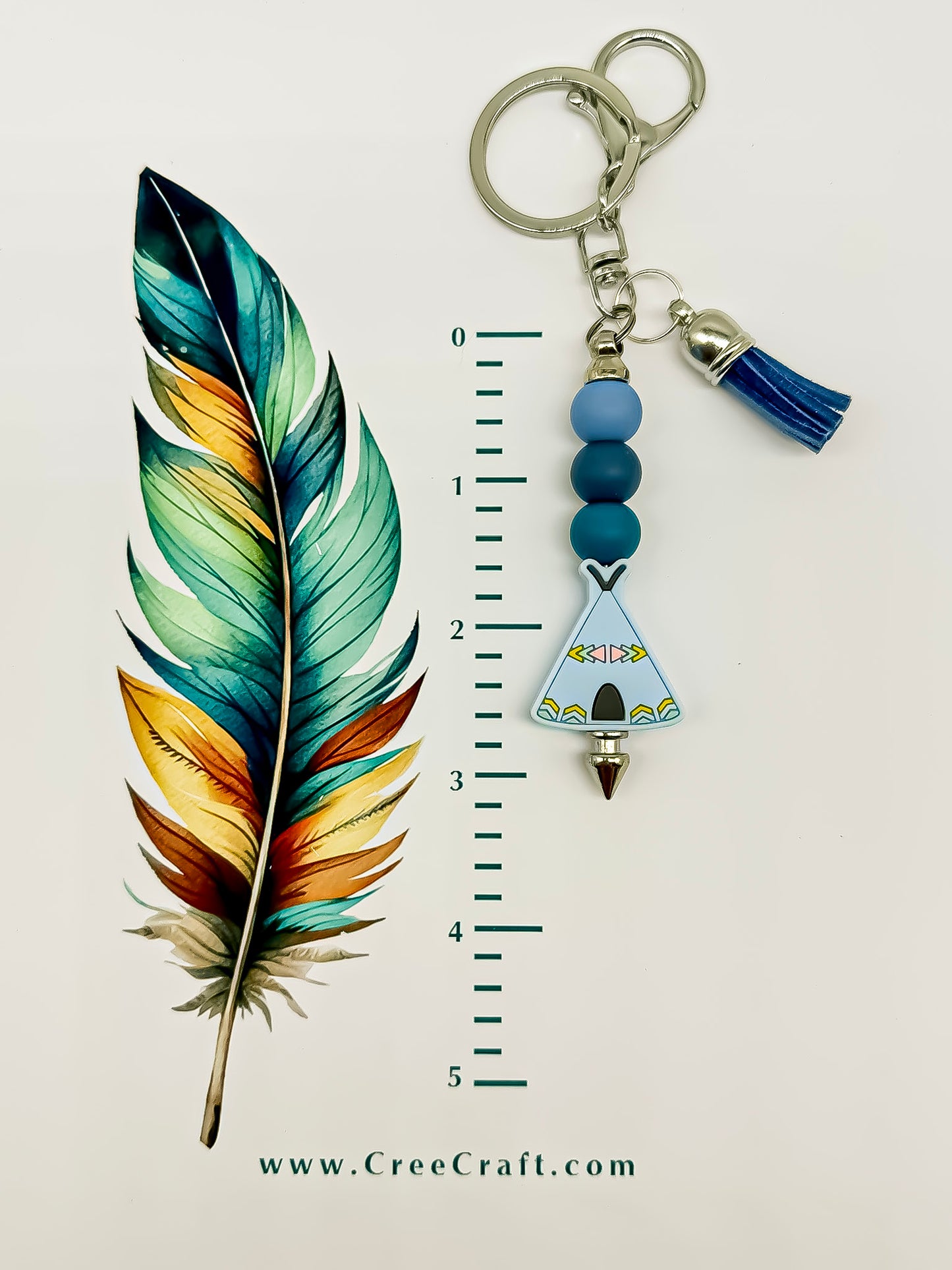 Bar Key Chain - Teepee