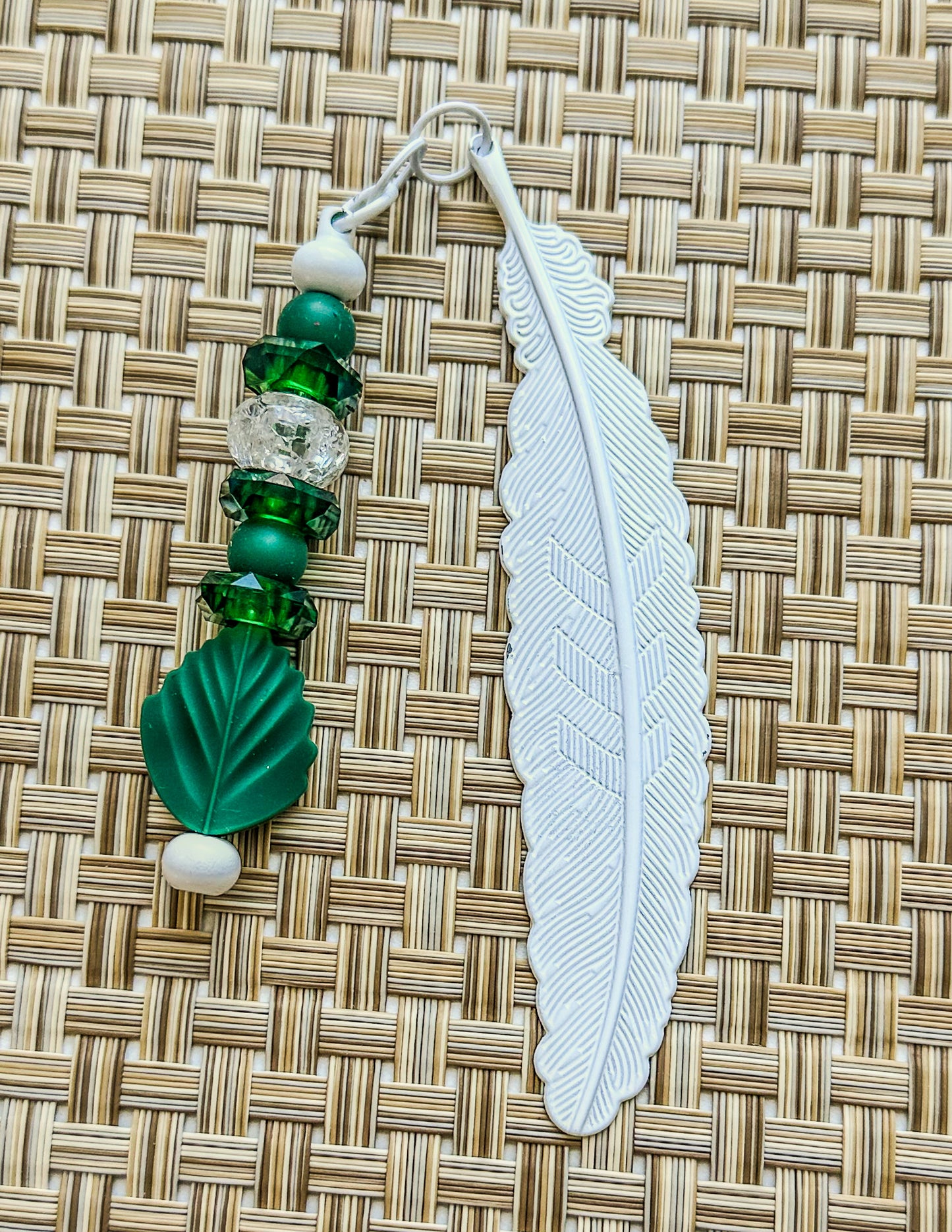 Metal Feather Bookmark