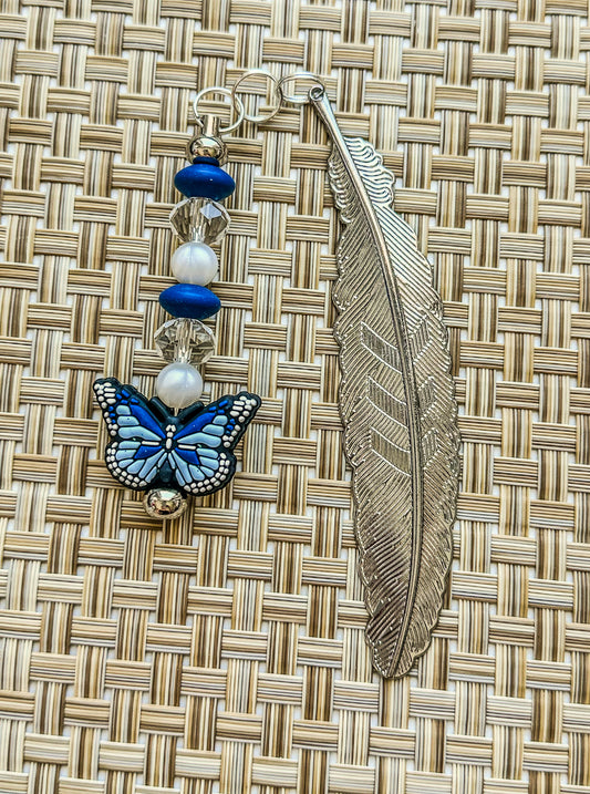 Metal Feather Bookmark