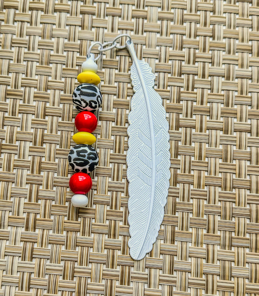 Metal Feather Bookmark