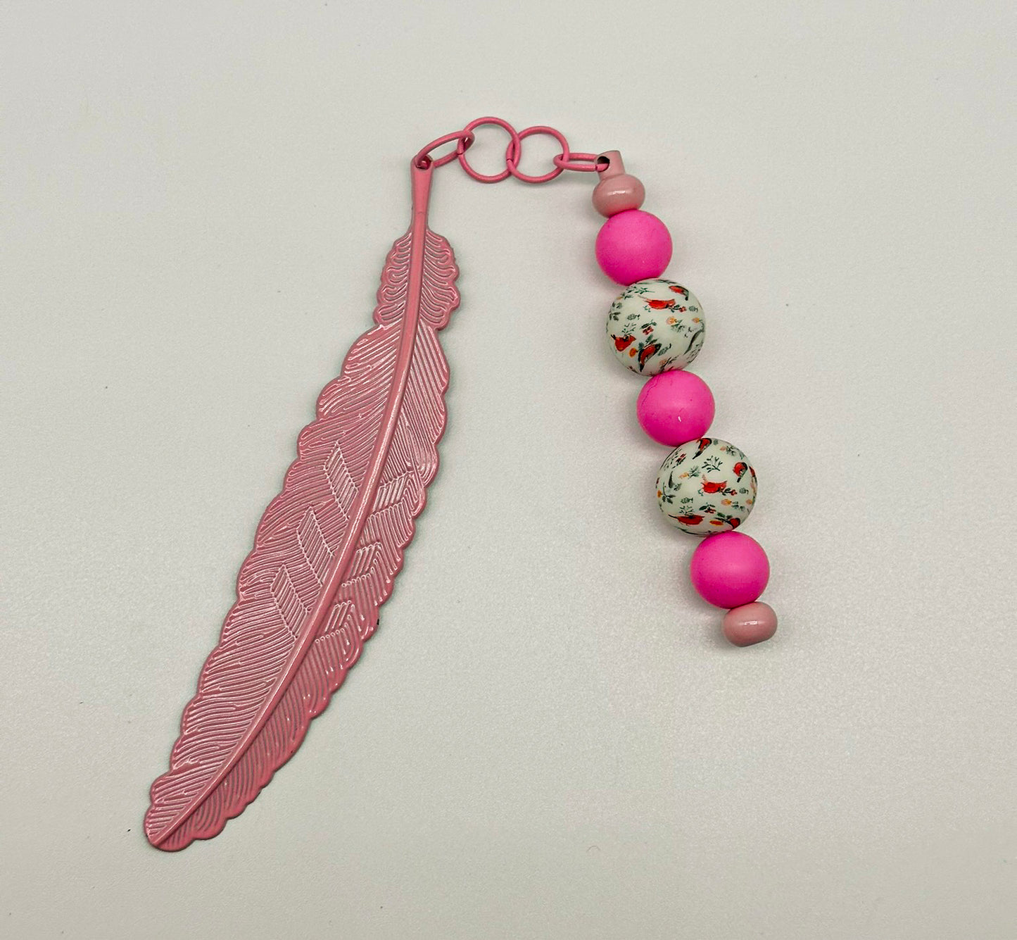 Metal Feather Bookmark