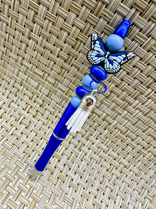 Beaded Ballpoint Pen - Butterfly