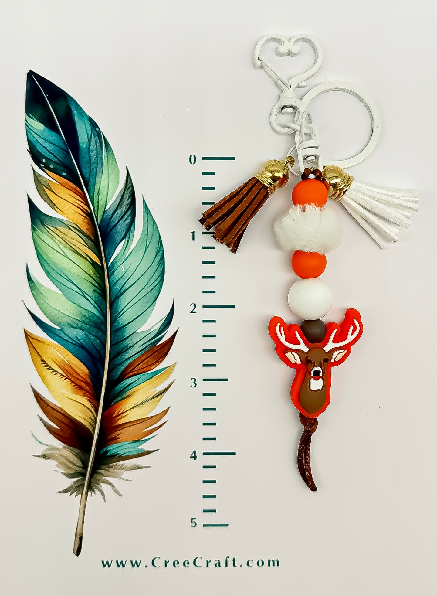 Key Chain - Deer – Cree Craft