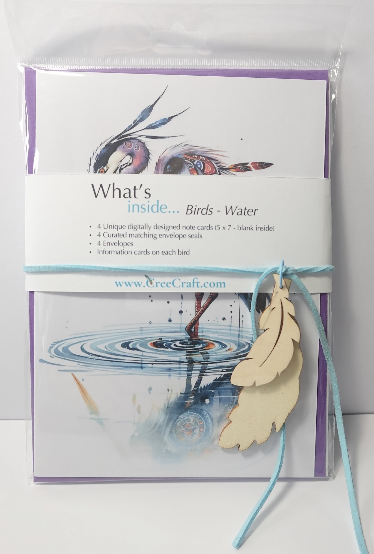 Carte de Noël - Cerf dans la forêt