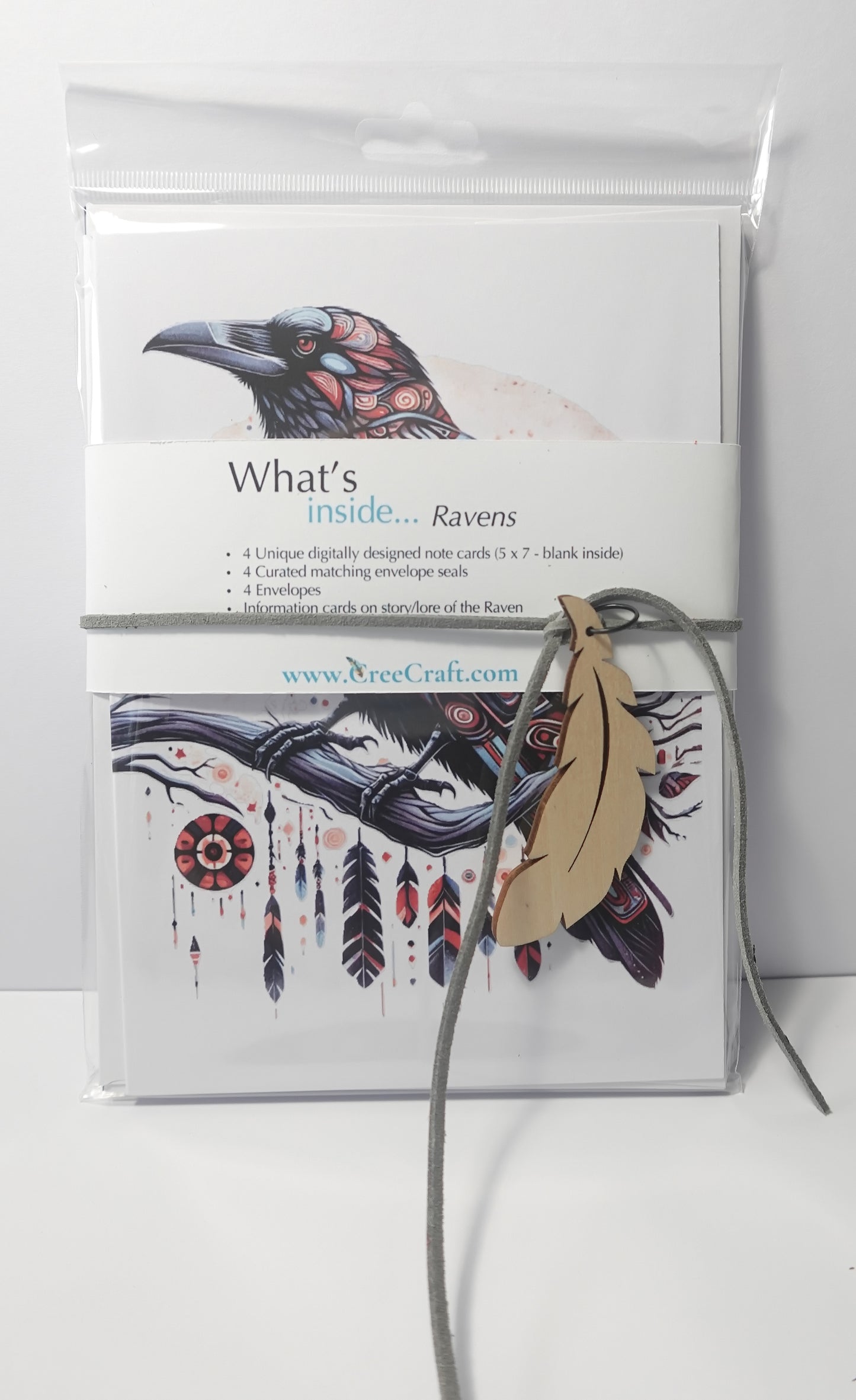 Carte de Noël - Cerf dans la forêt