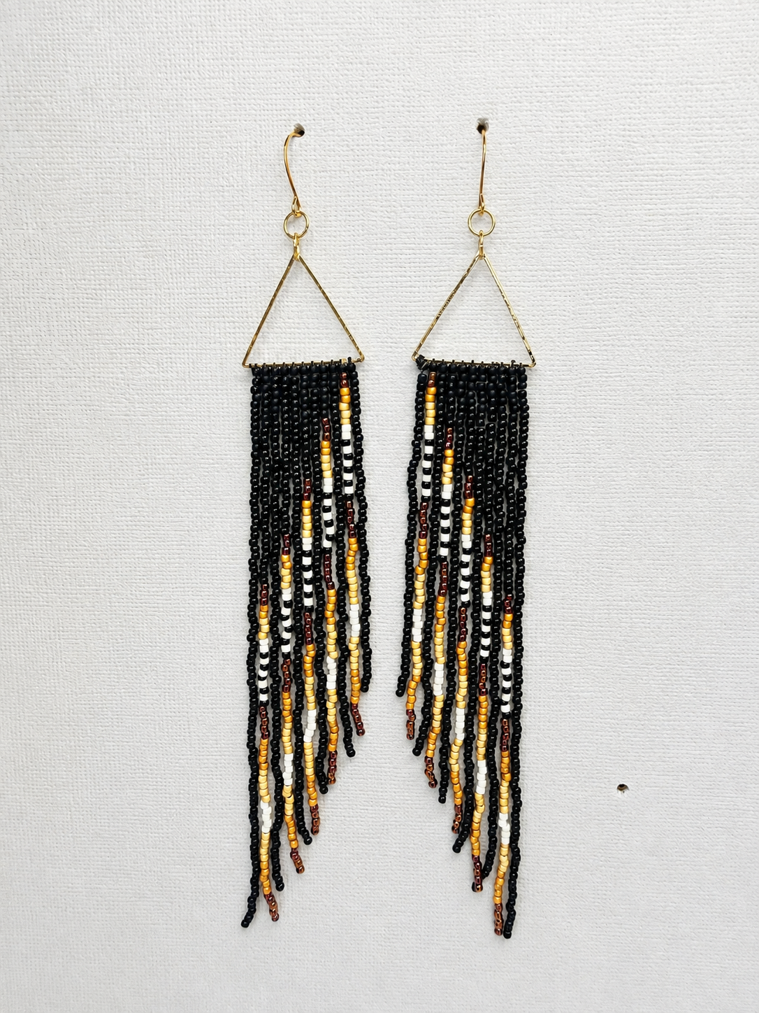 Boucles d'oreilles indigènes faites à la main - Attrape-rêves 