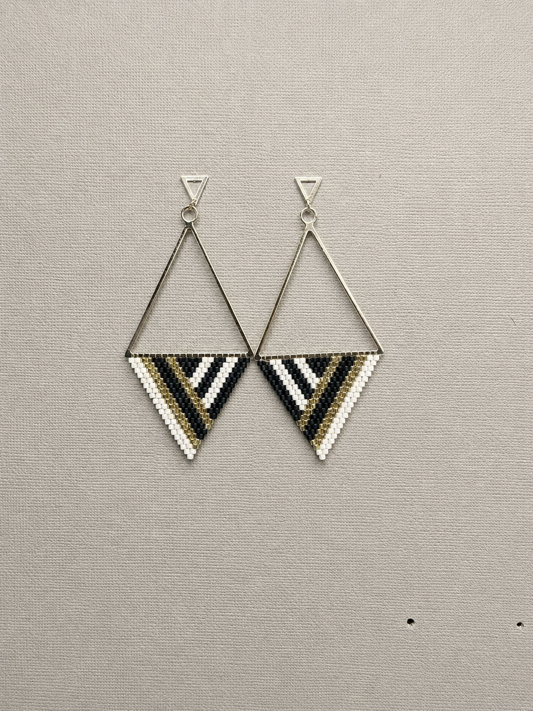 Boucles d'oreilles indigènes faites à la main - Attrape-rêves 