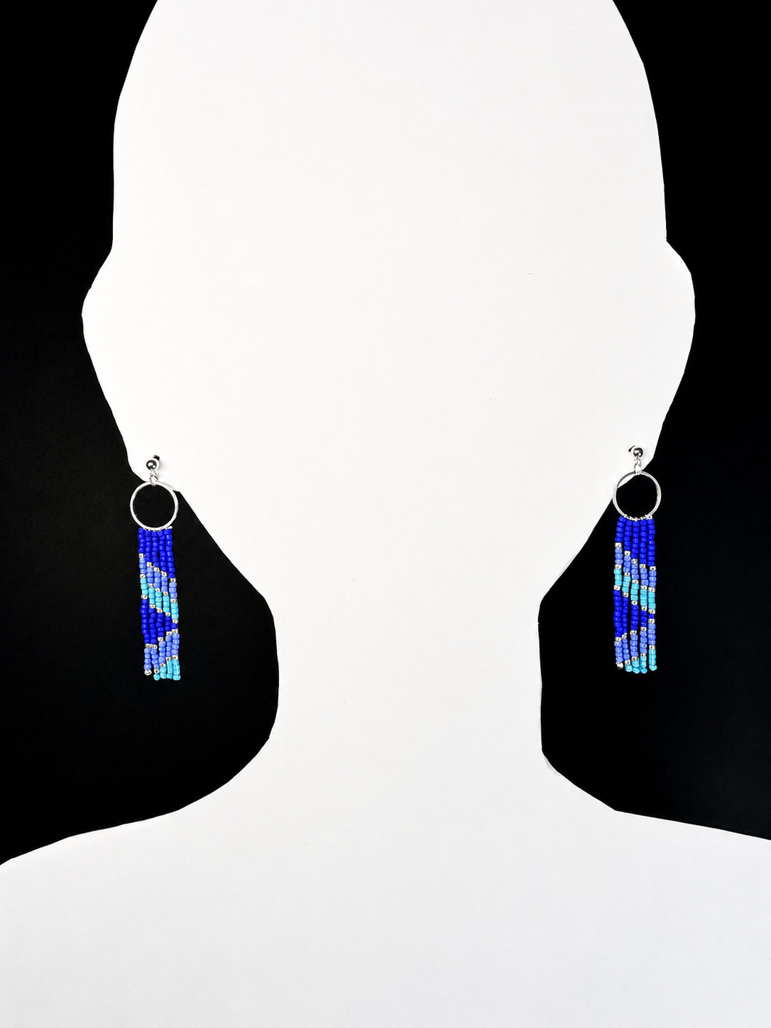 Toho Earrings small (blue)