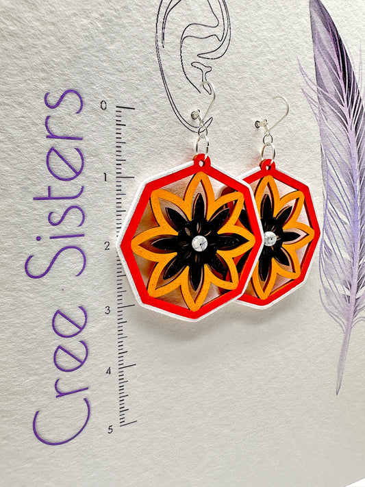 Indigenous Handmade Earrings - Dreamcatcher