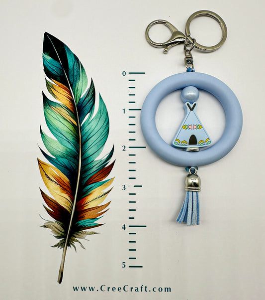 Easy Grasp Keychain - Teepee