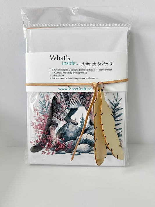 Handmade Greeting Cards  – Animal Series #3